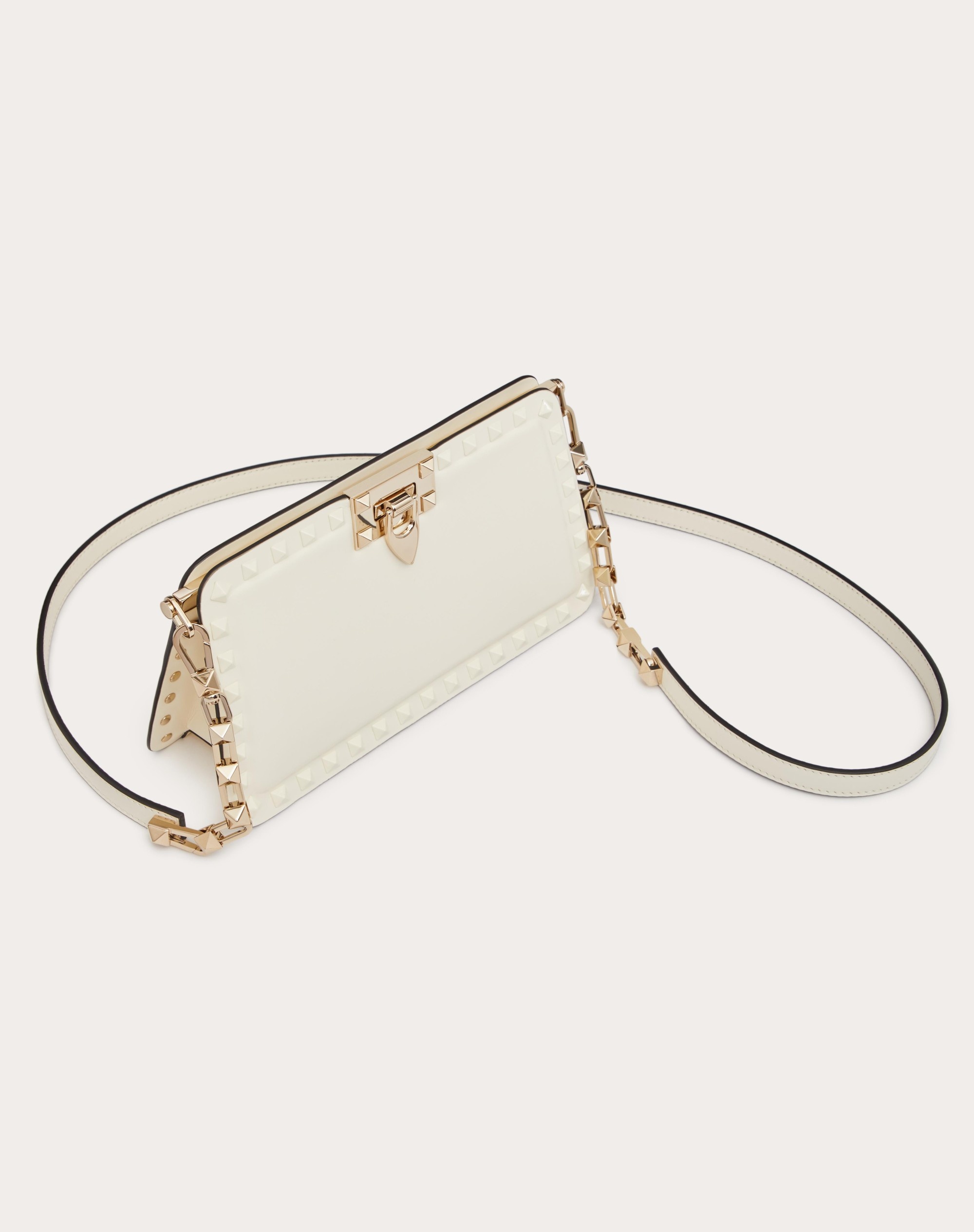 ROCKSTUD CALFSKIN CLUTCH - 6