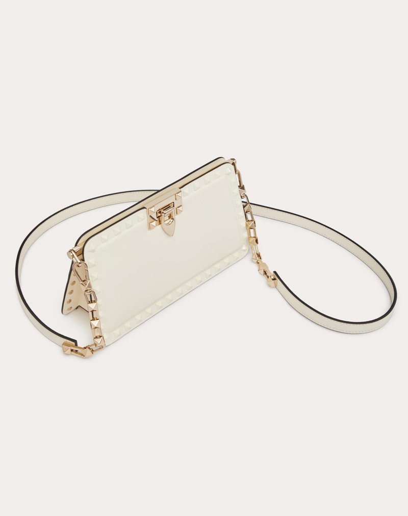 Valentino ROCKSTUD CALFSKIN CLUTCH outlook