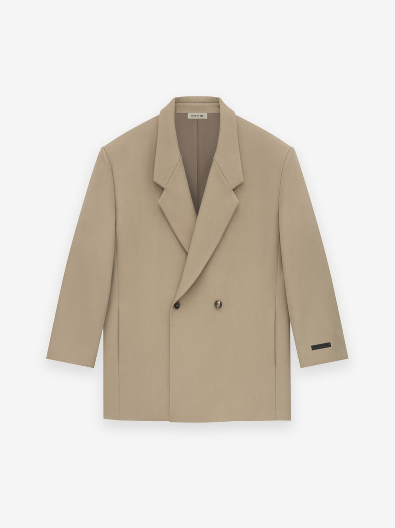 Weighted Twill Relaxed Blazer 1