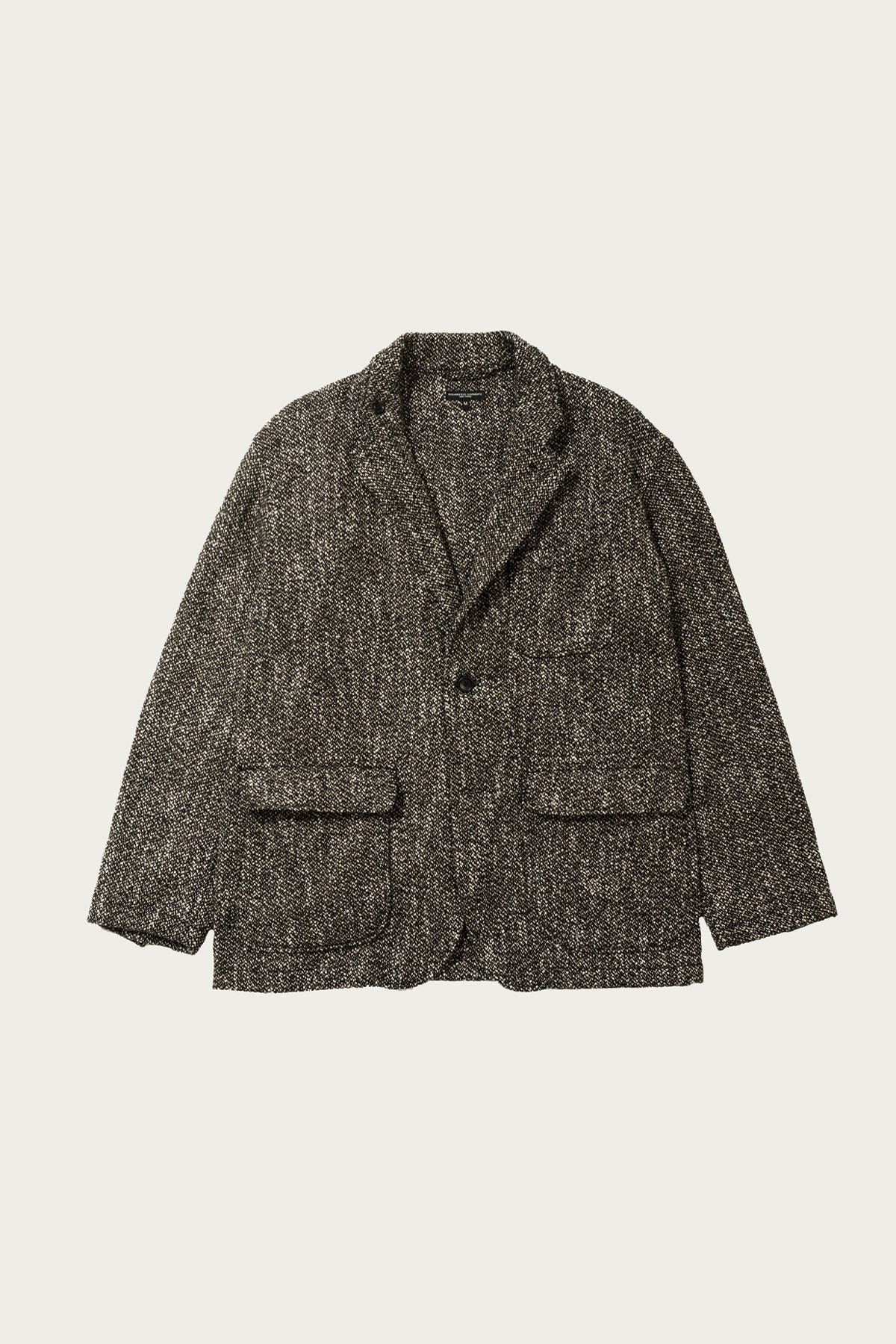 Loiter Jacket - Brown/Black Wool Homespun - 1