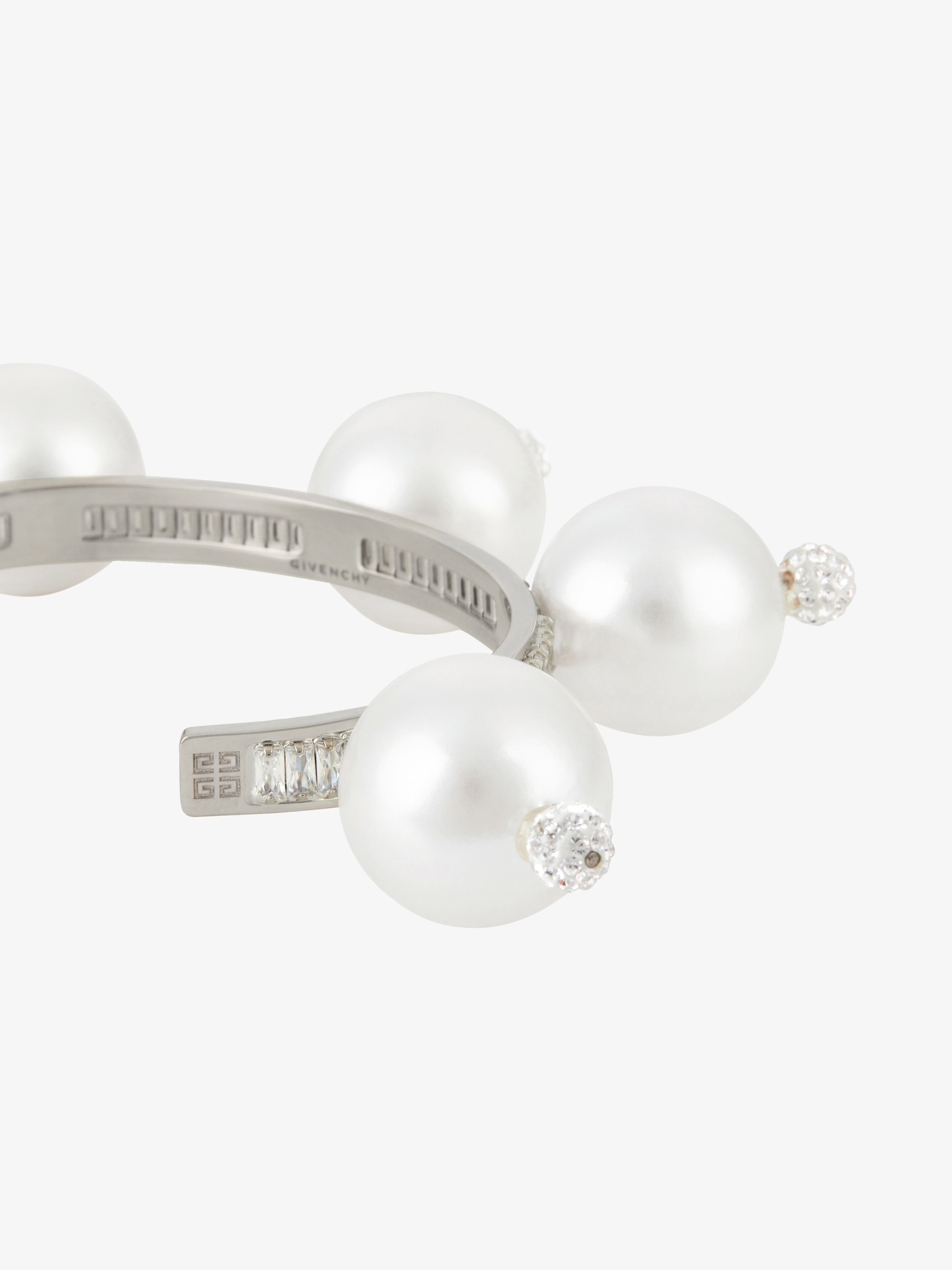 4G PEARL BRACELET WITH CRYSTALS - 2
