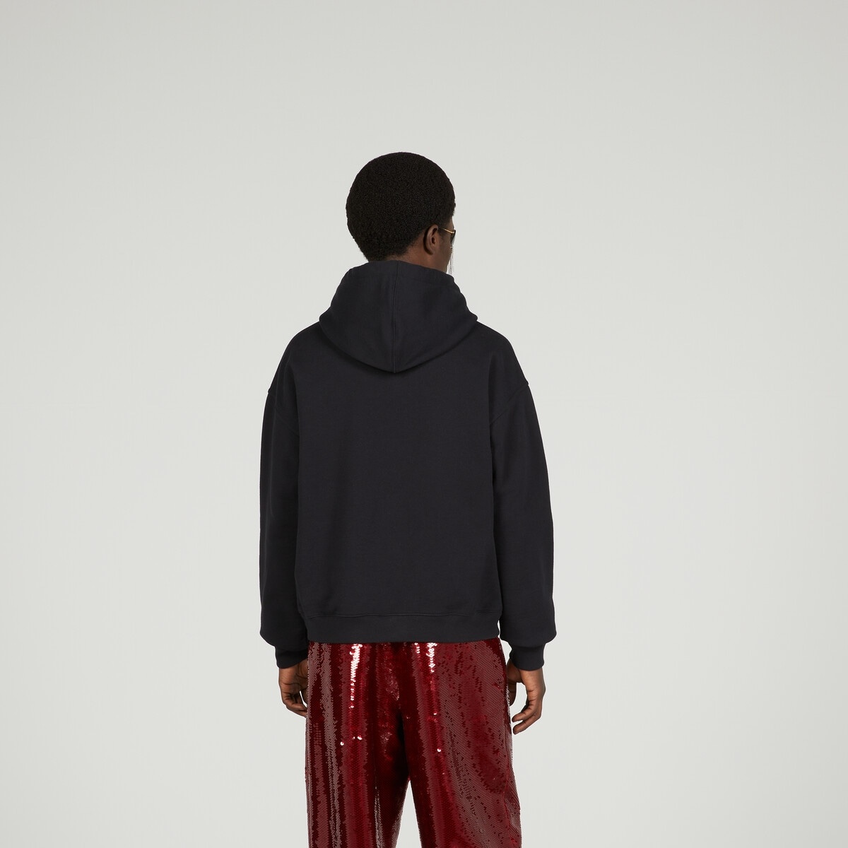 Cotton sweatshirt with Gucci Blade print - 6