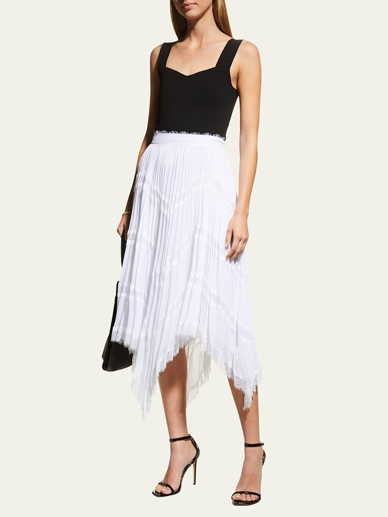 A.L.C. Jordana Seamed Cropped Tank Top outlook