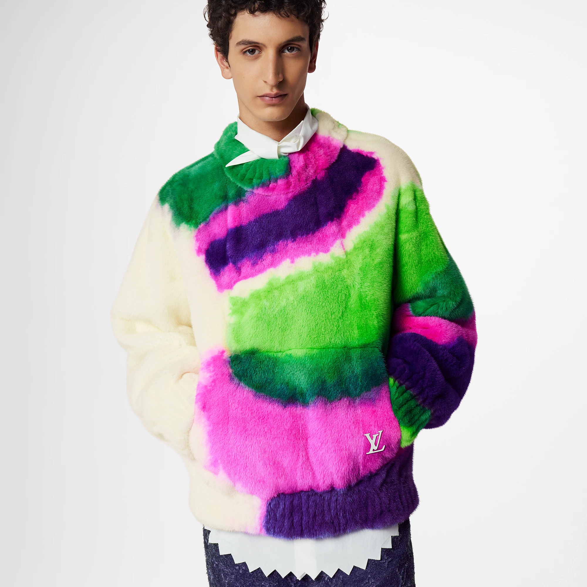 Mink Fur Crewneck - 2