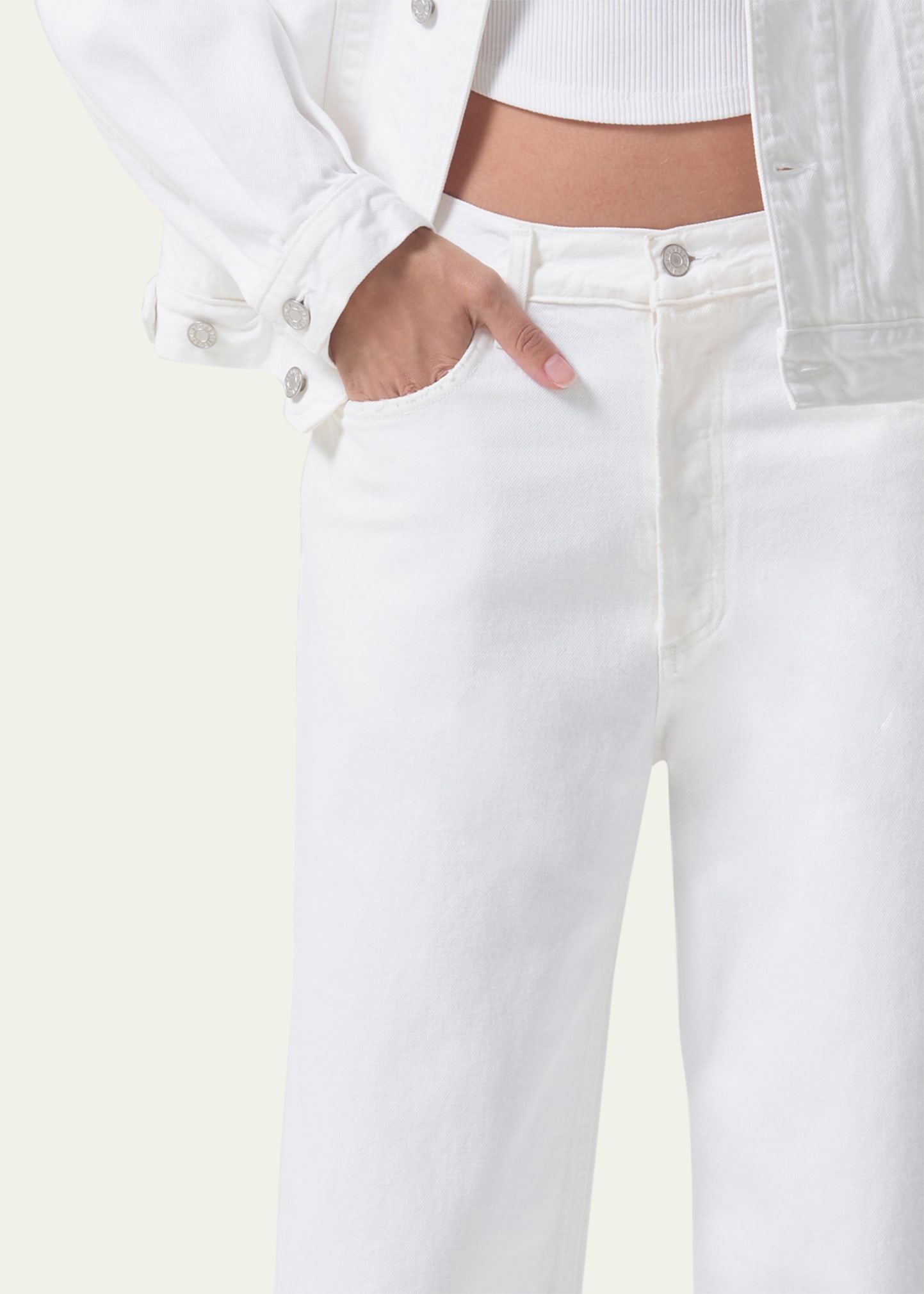 Low-Rise Wide Baggy Jeans - 5