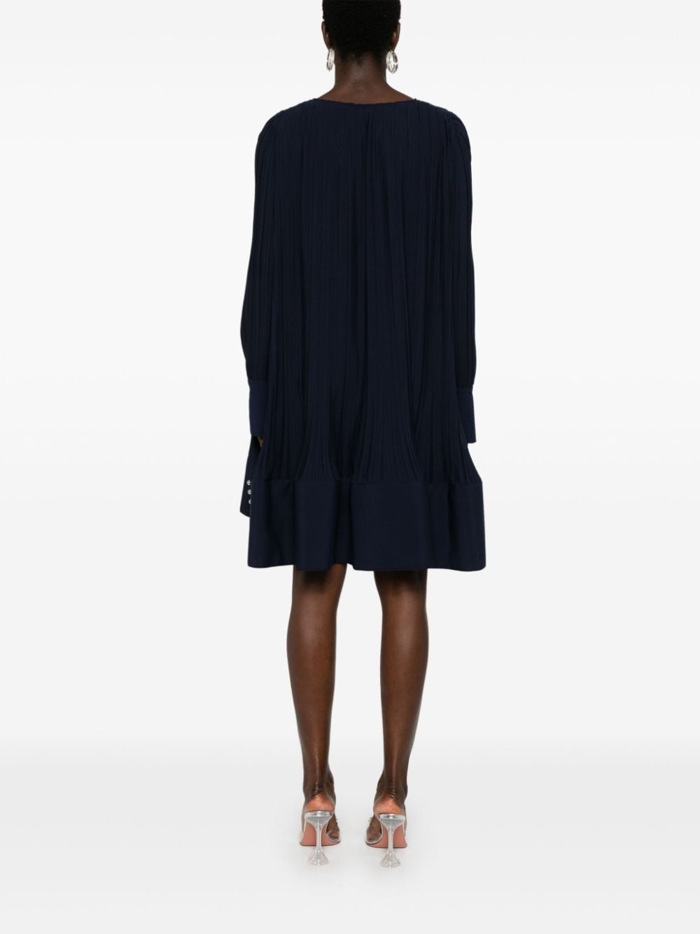 pleated midi dress - 4
