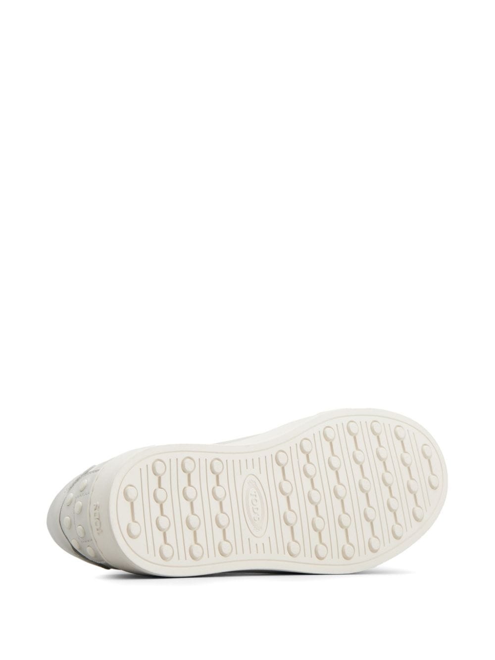 studded lace-up sneakers - 4