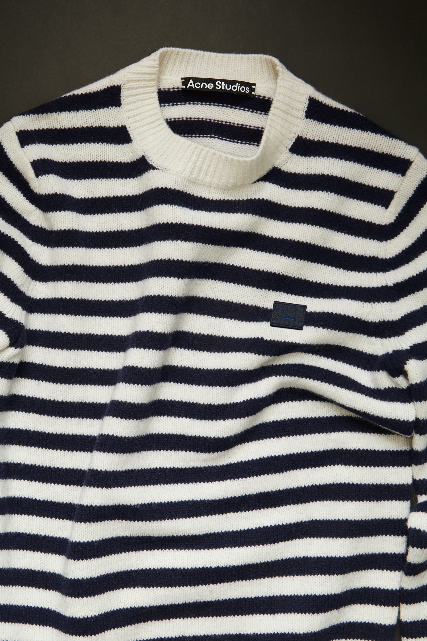 Breton stripe sweater navy/white - 4