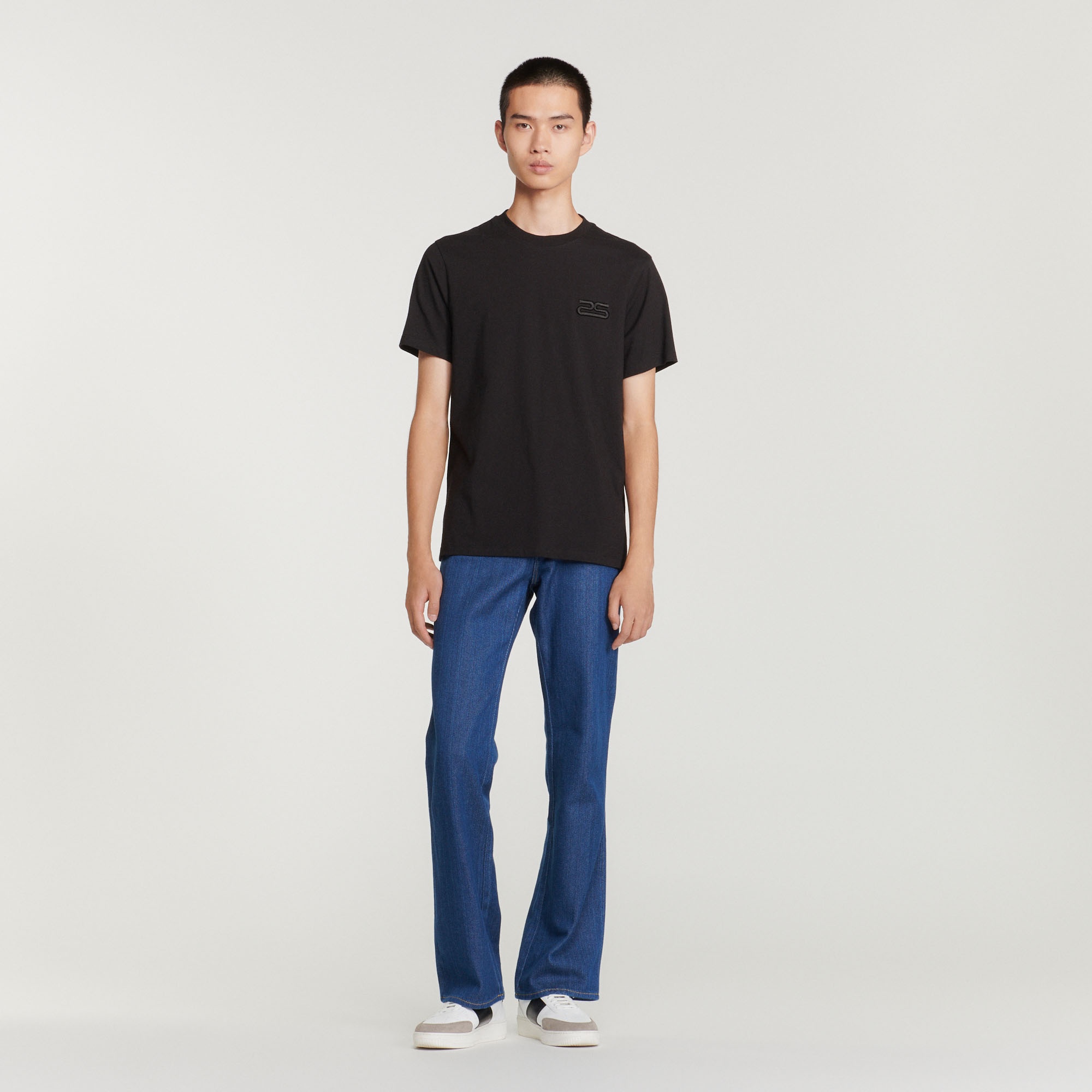 Organic cotton T-shirt with embroidery - 3