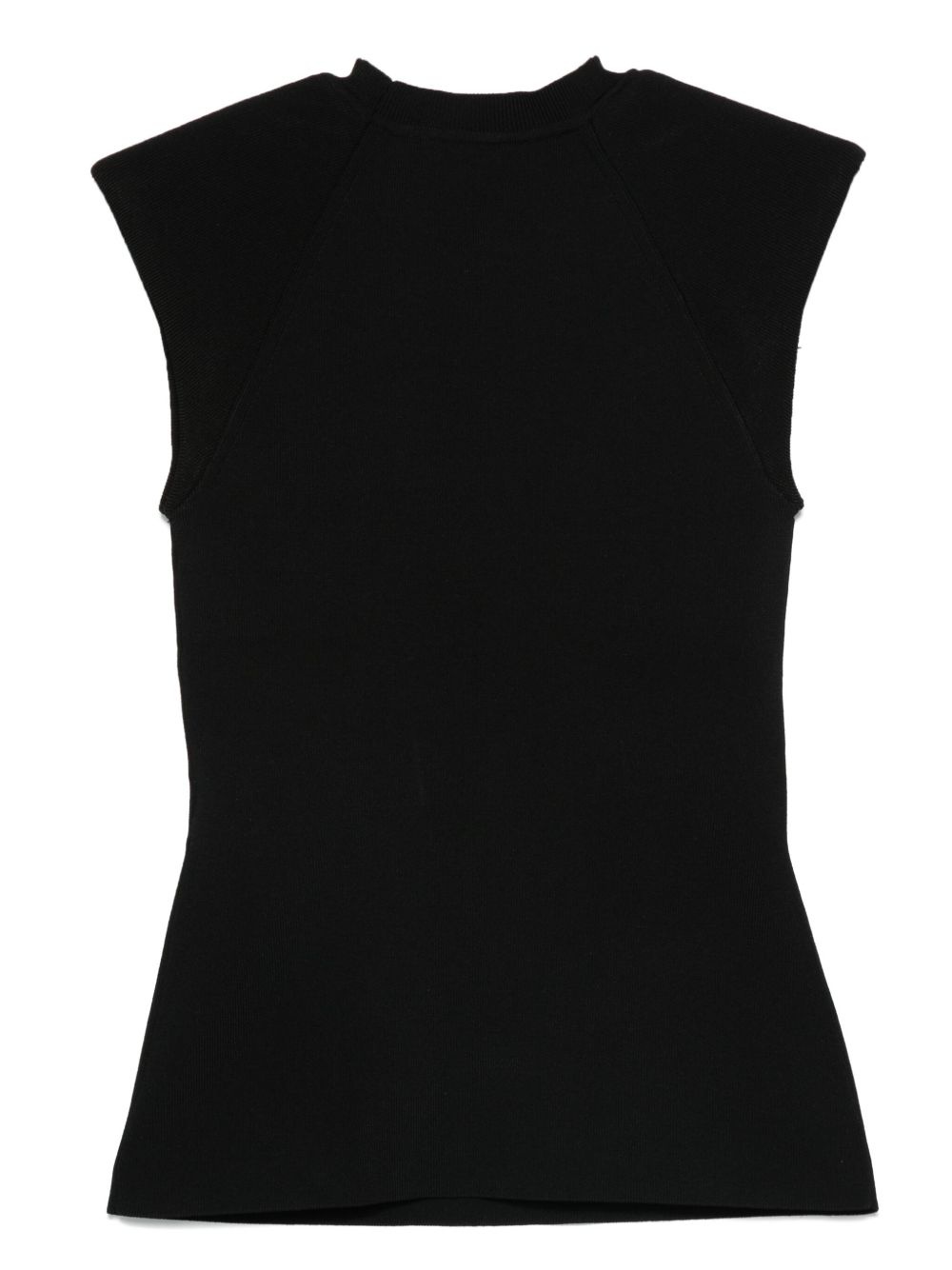 knitted vest - 2
