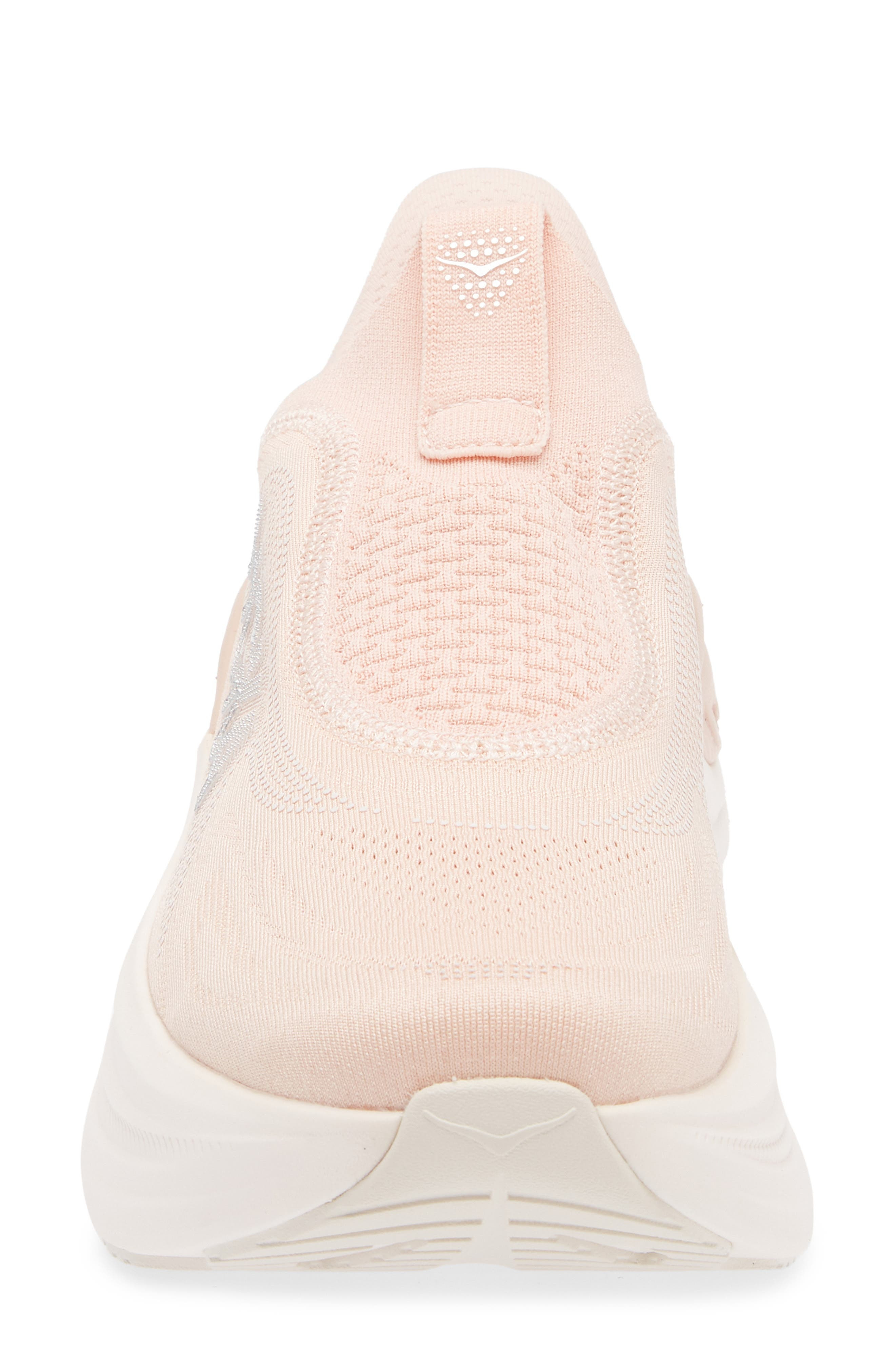 HOKA Skyward Laceless Recovery Sneaker in Rose Latte /Rose Cream at Nordstrom - 4