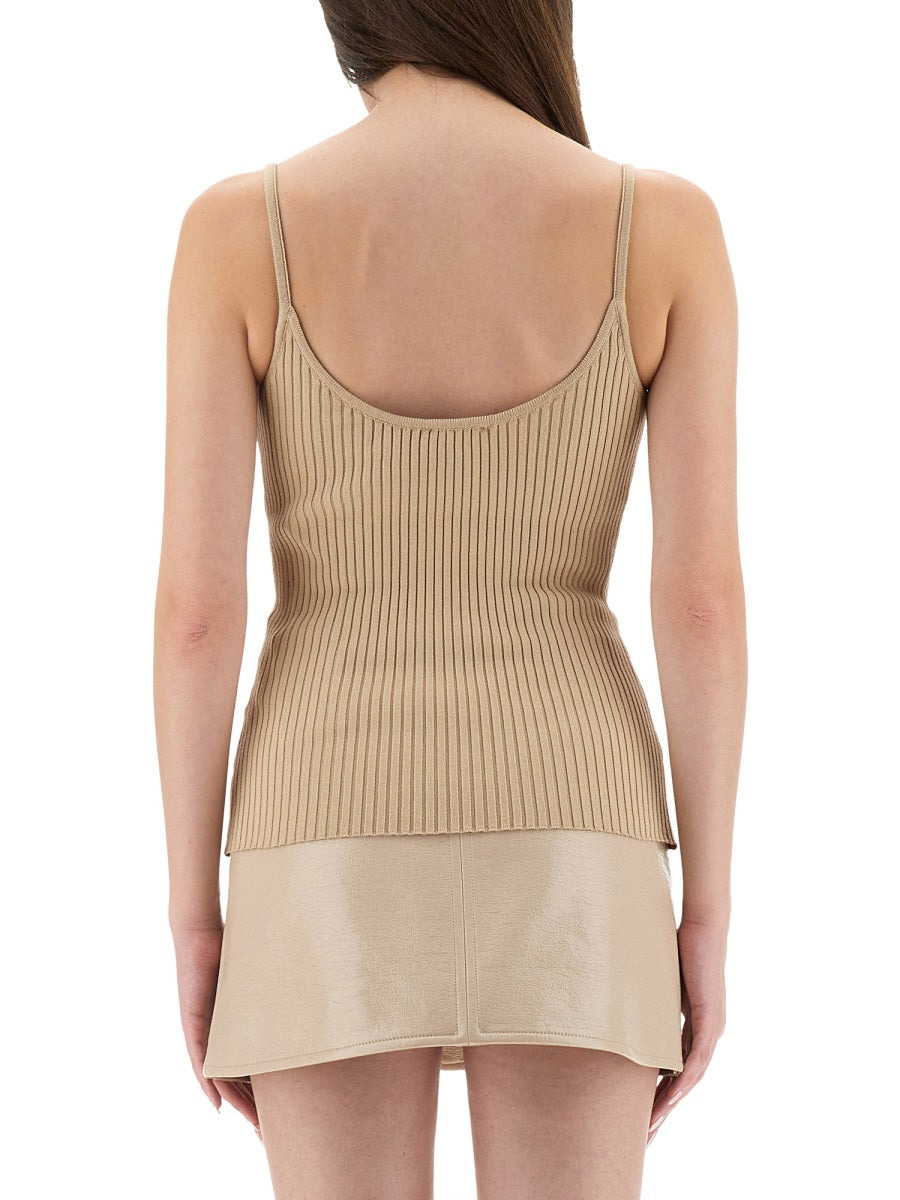 "Reedition" Knit Tank Top - 3