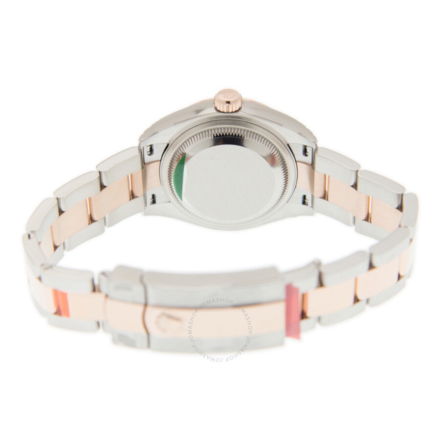 Rolex Lady Datejust Mother of Pearl Diamond Steel and 18K Everose Gold Oyster Watch 279171MDO - 4