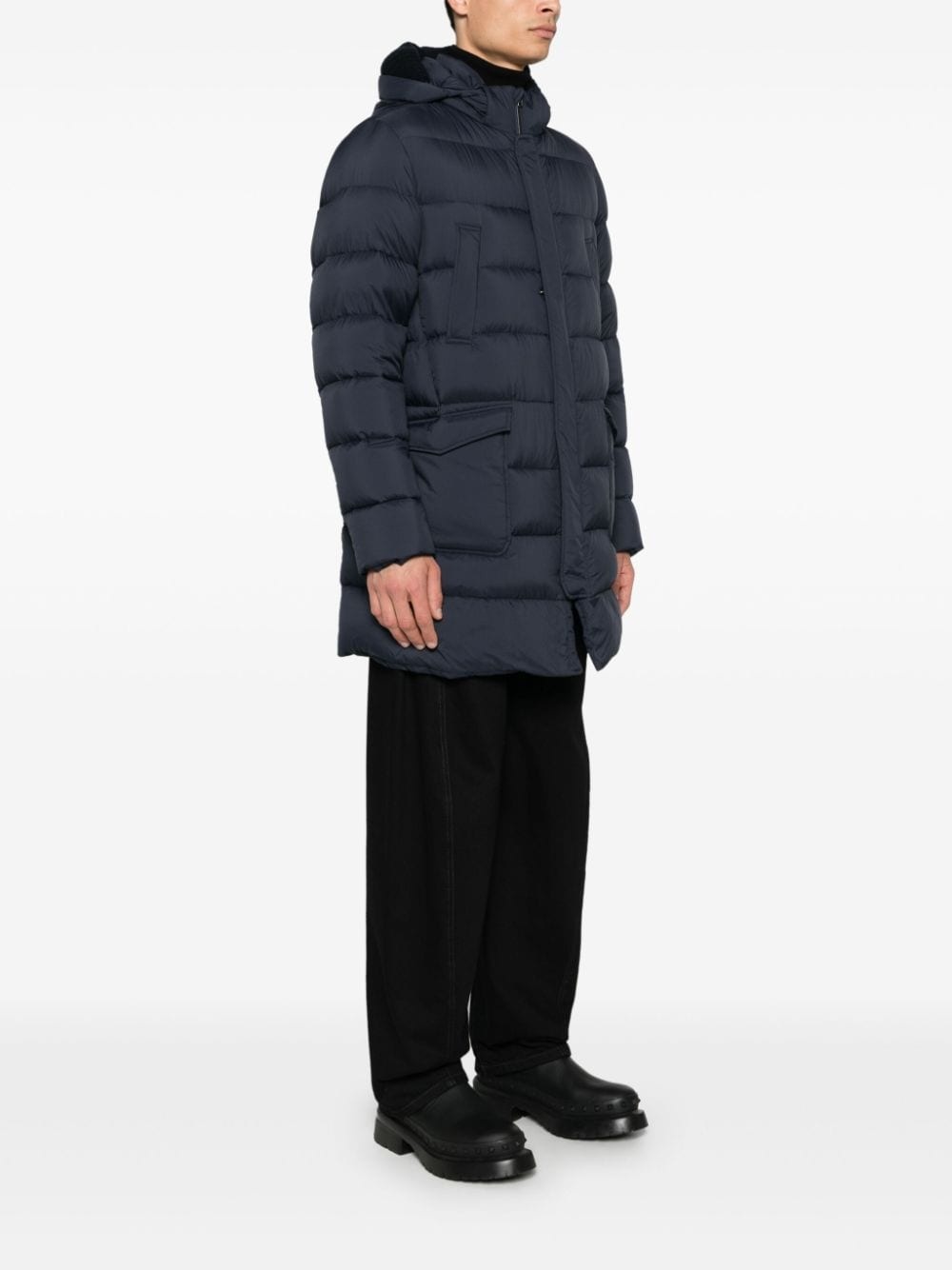 quilted puffer coat - 3