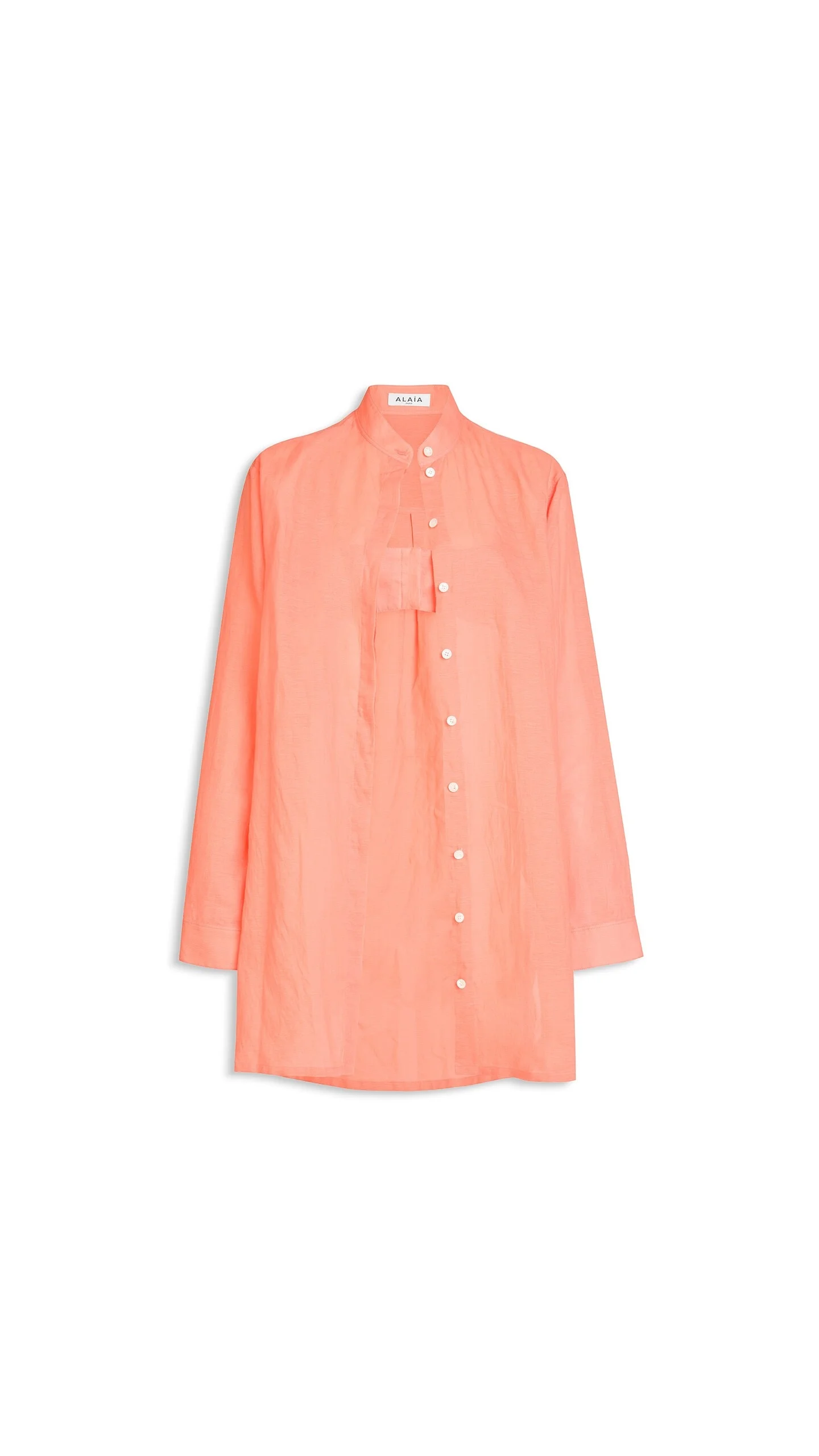 COTTON LINEN BLEND SHIRT SET - 1