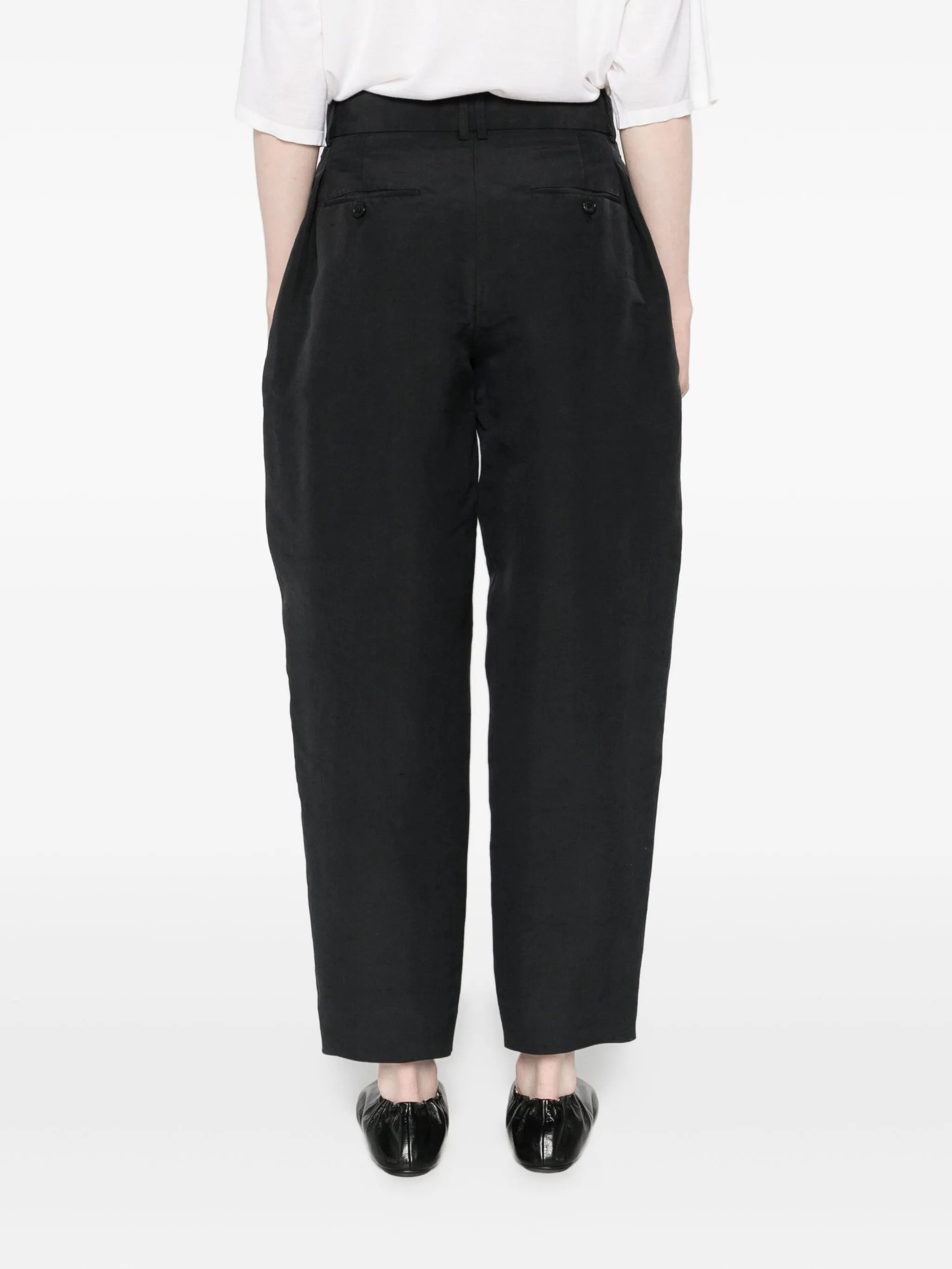 pleated trousers - 4