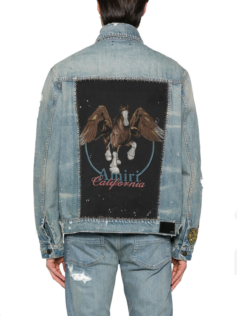 Amiri Men Vintage Pegasus Jacket - 4