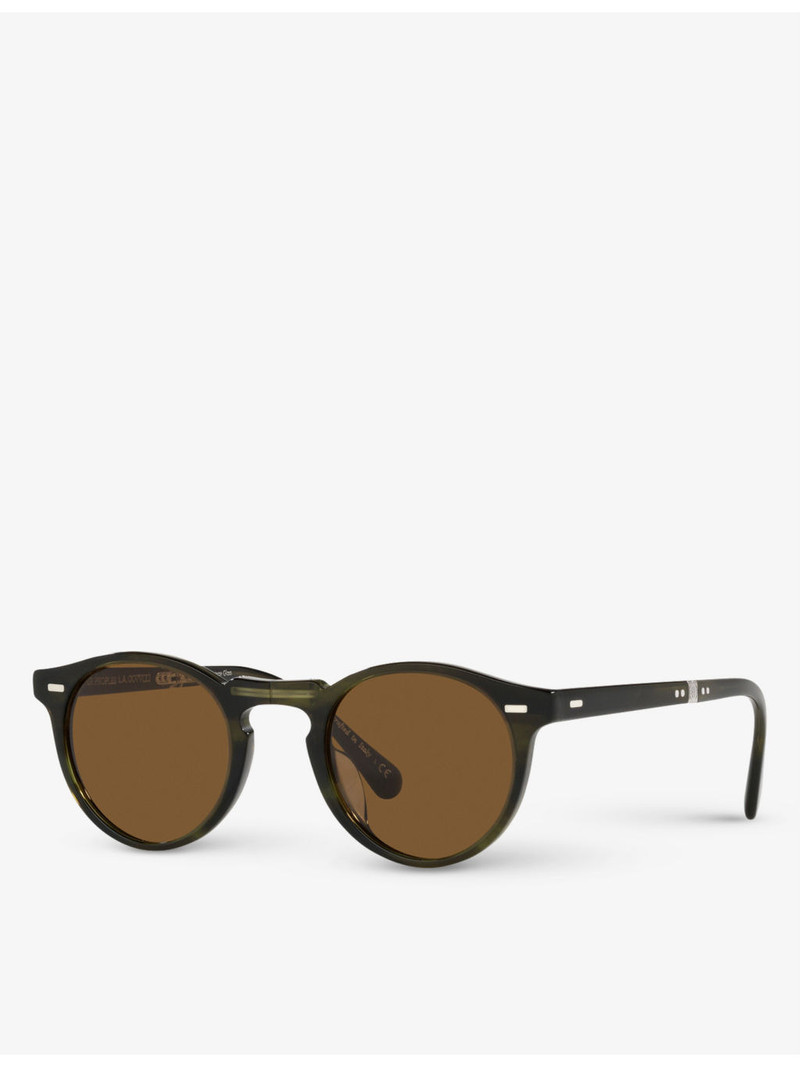 Oliver Peoples OV5456SU Gregory Peck round-frame acetate sunglasses outlook