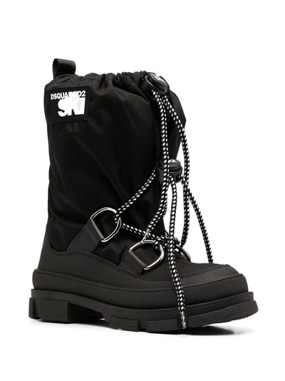 DSQUARED2 side-logo snow boots outlook