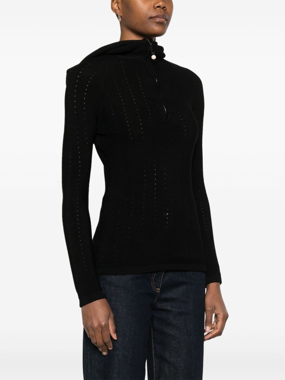 zipped sweater - 3