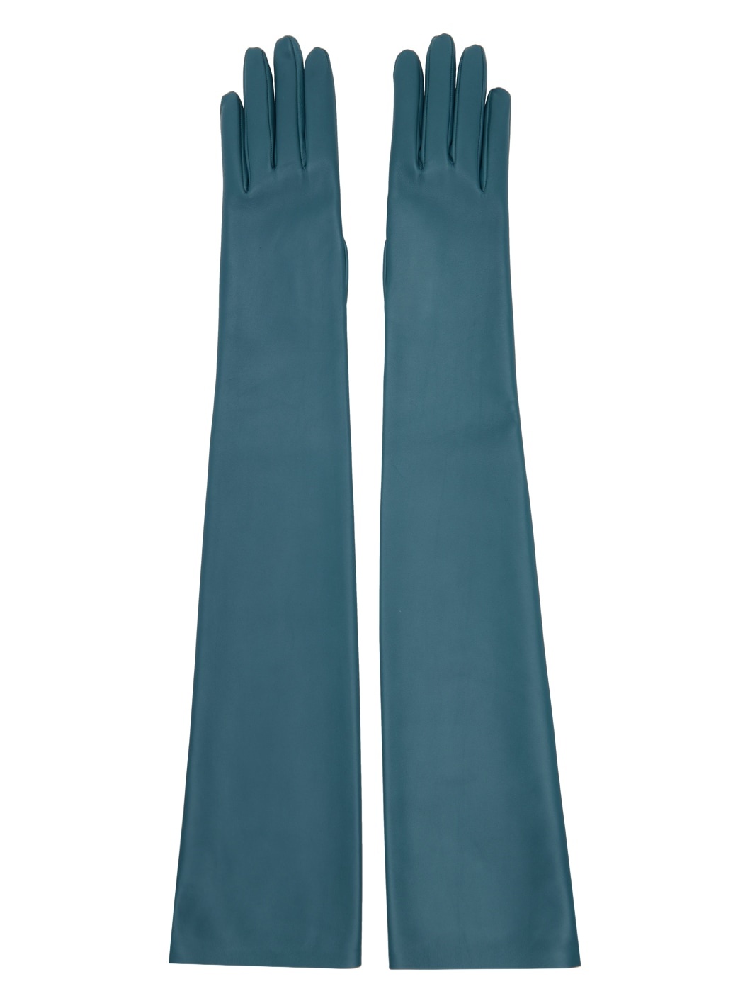 Blue Simon Leather Gloves - 1