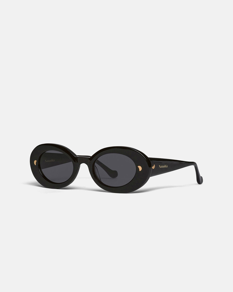 Nanushka Bio-Plastic Oval Sunglasses outlook