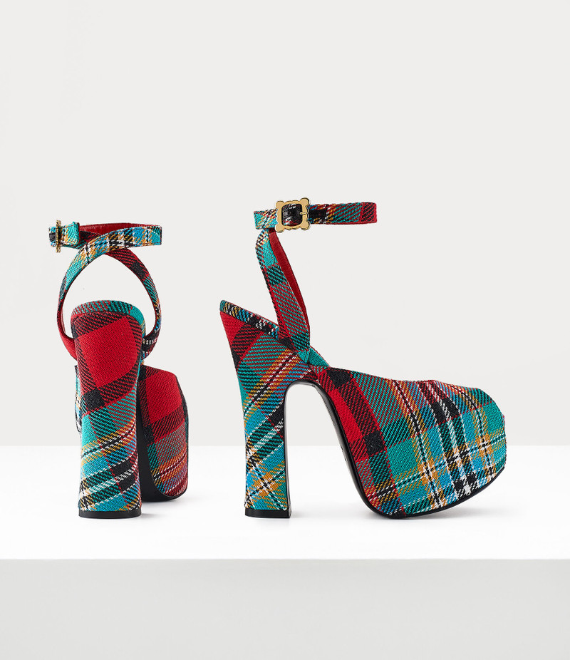 Vivienne Westwood VARGAS ELEVATED PLATFORMS TARTAN outlook