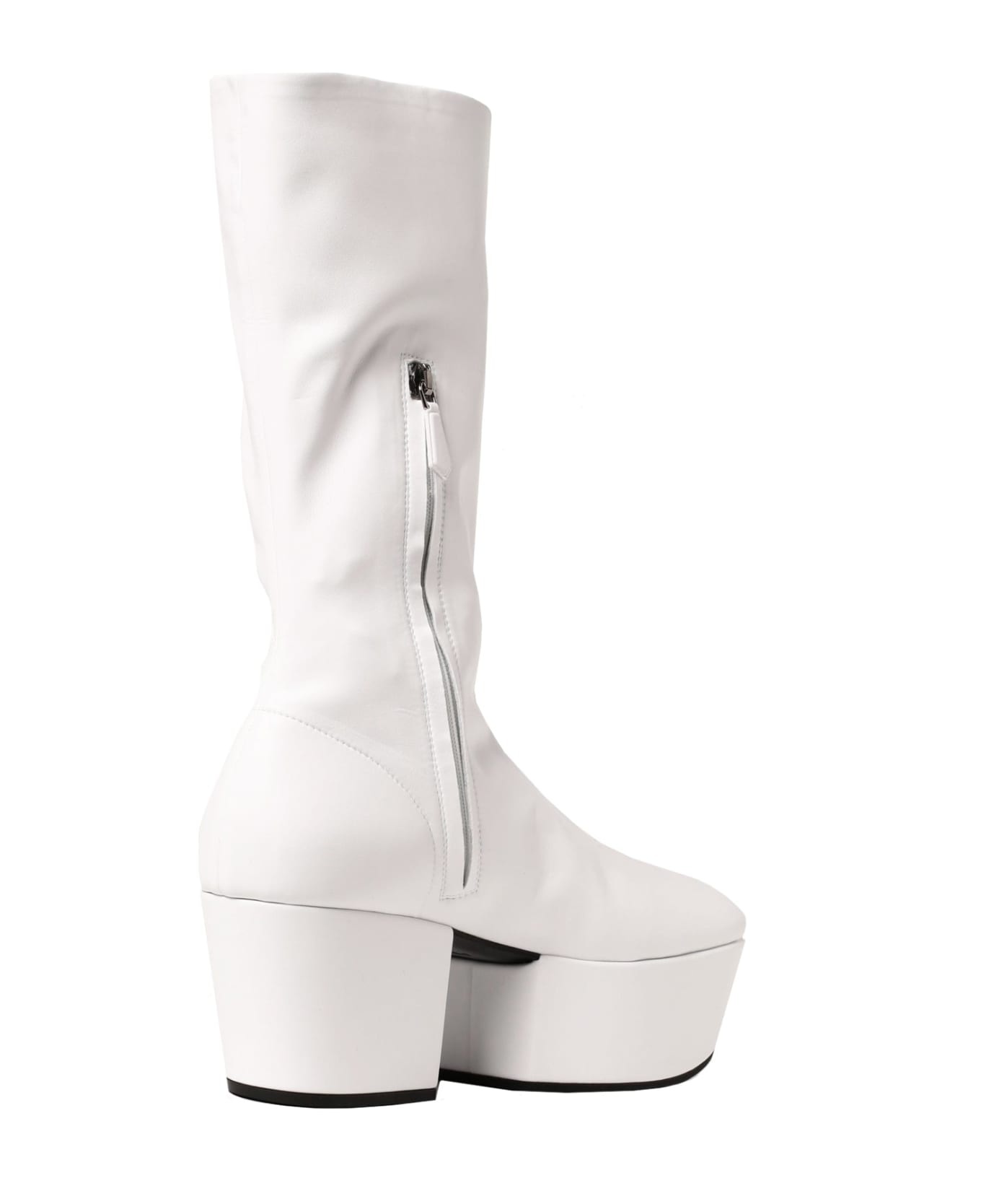 Platform Pull On Boots - 3