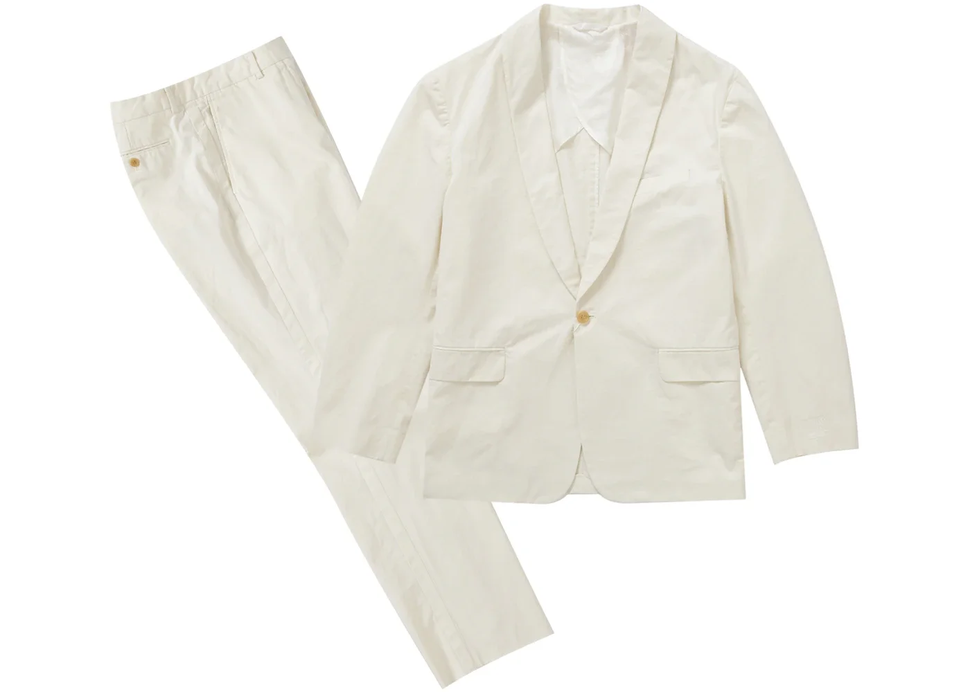 Supreme MM6 Maison Margiela Washed Cotton Suit Cream - 1