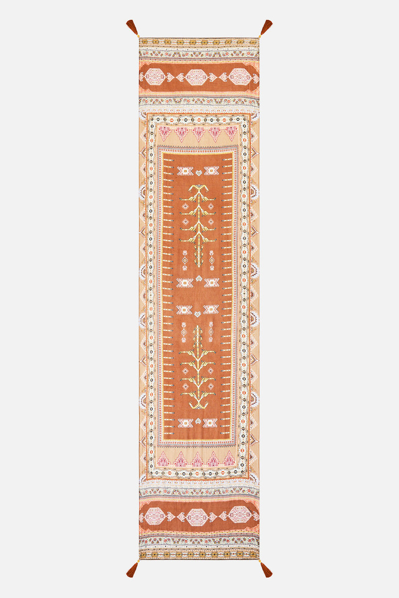 CAMILLA LONG SILK CRINKLE CHIFFON SCARF outlook