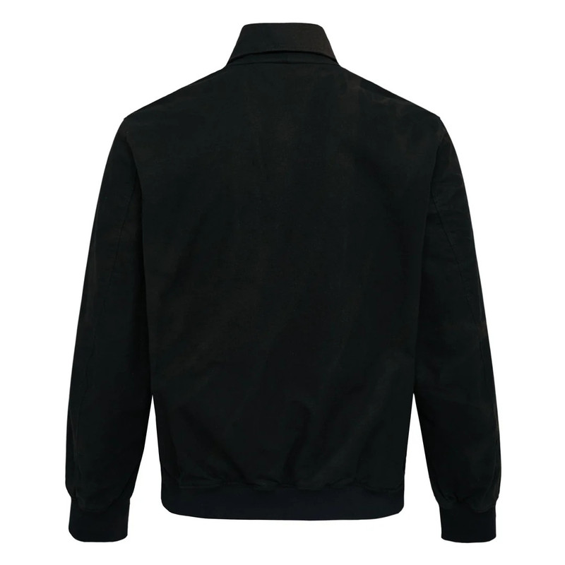 JiyongKim Sun-Bleached Shawl Collar Jacket outlook