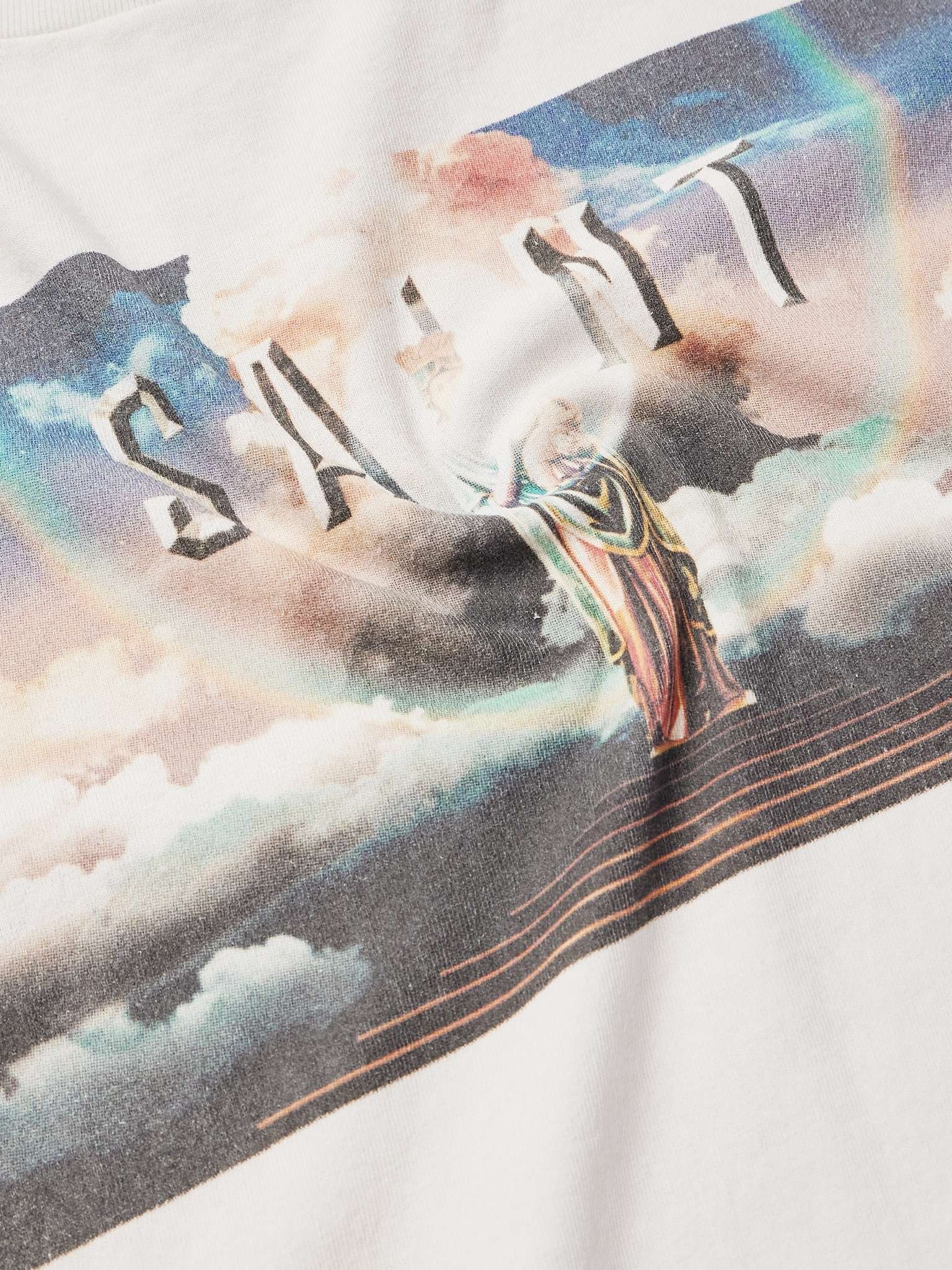 Saint Heaven Logo-Print Cotton-Jersey T-Shirt - 4