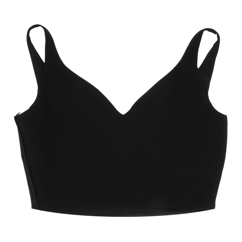 VERSACE Versace Silk Top 'Black' outlook