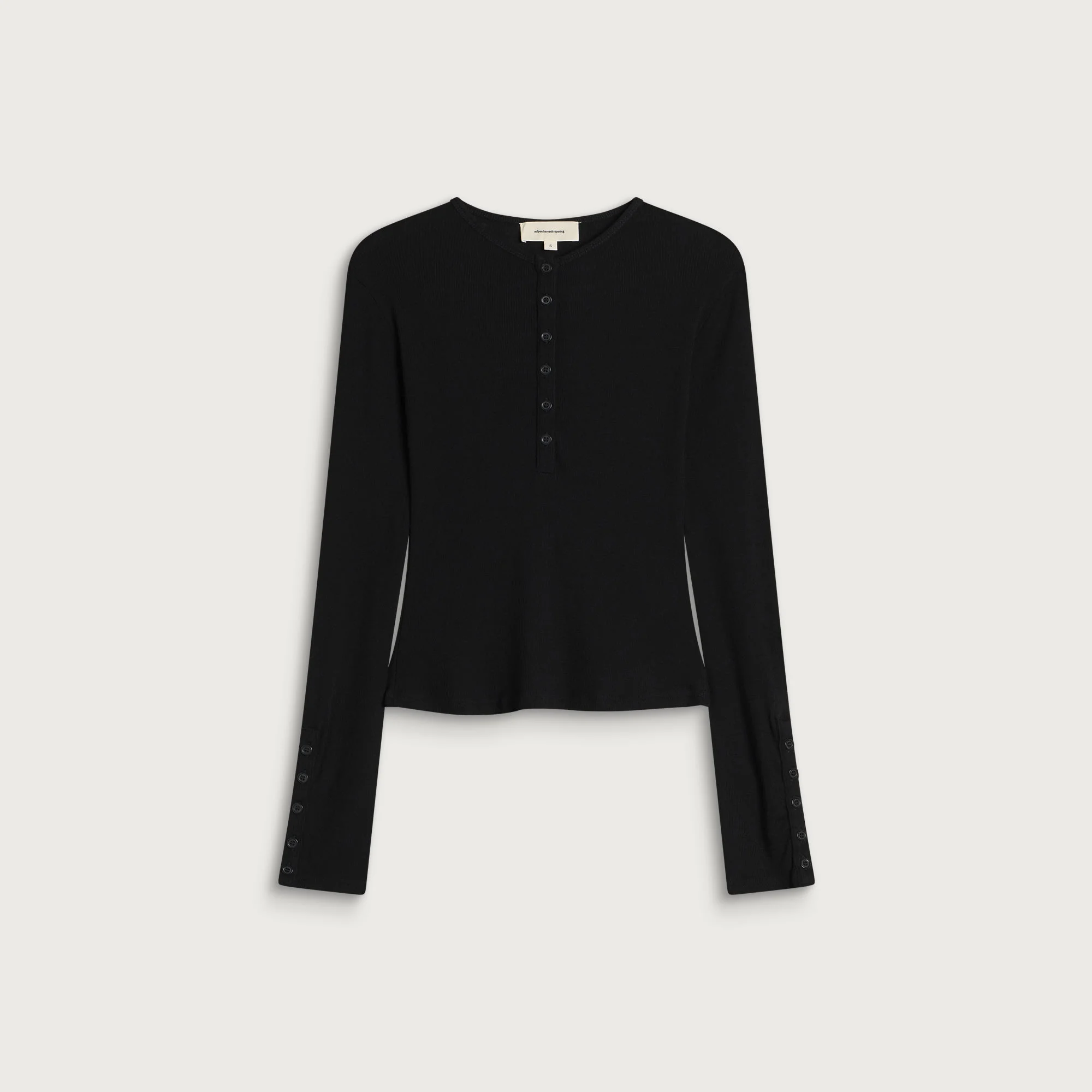 mfpen Long Sleeve Henley Top - 1