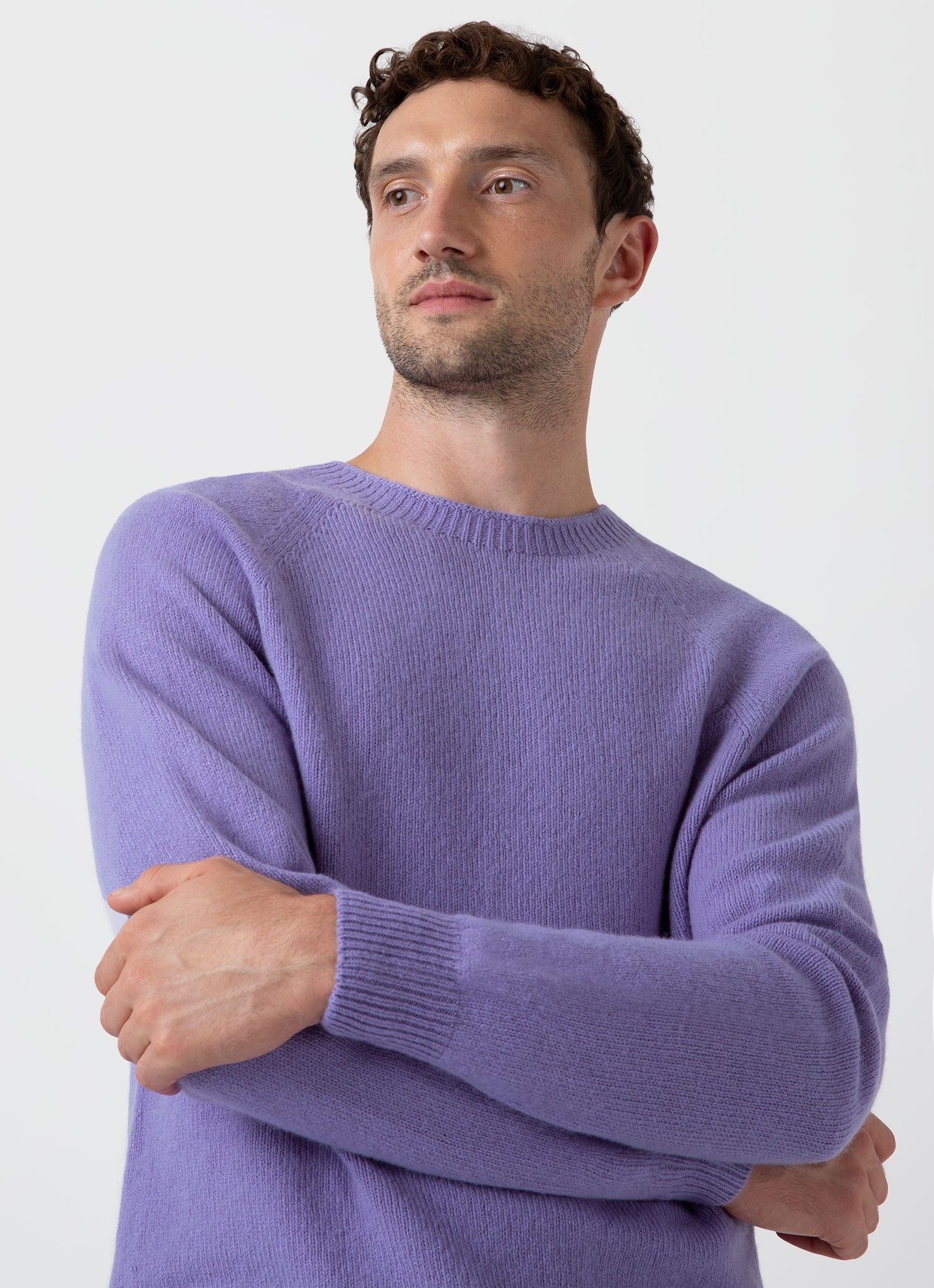 Lambswool Crew Neck Jumper - 5