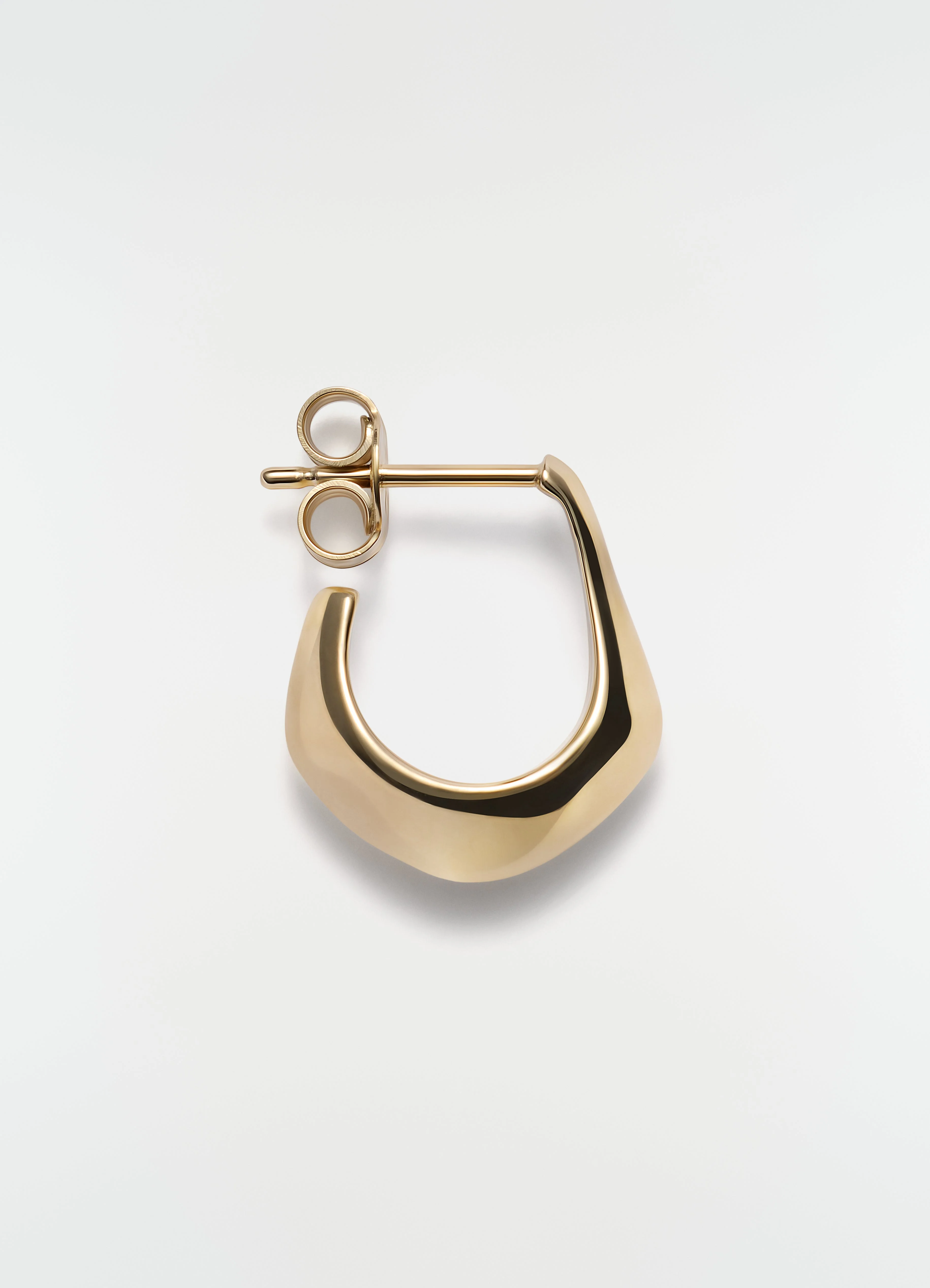 MINI DROP EARRING IN GOLD-PLATED STERLING SILVER - 1