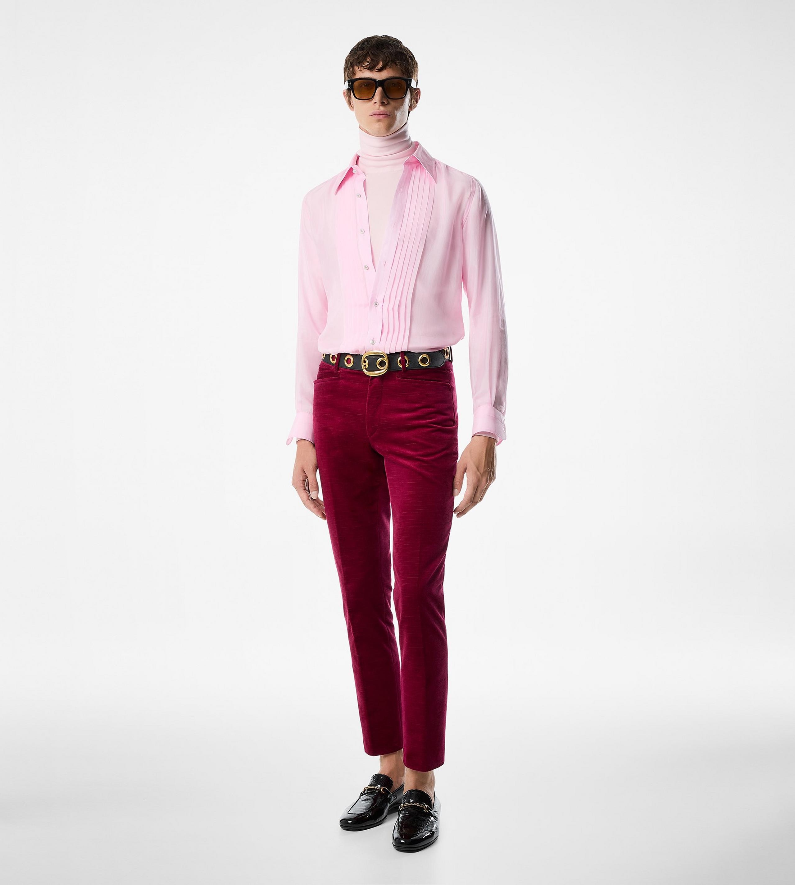 CHIFFON PARACHUTE PLISSE SHIRT - 2