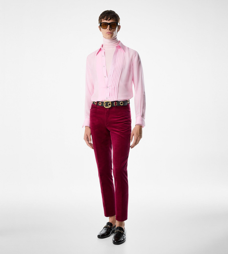 TOM FORD CHIFFON PARACHUTE PLISSE SHIRT outlook