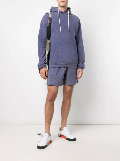 John Elliott salt-wash cotton hoodie outlook