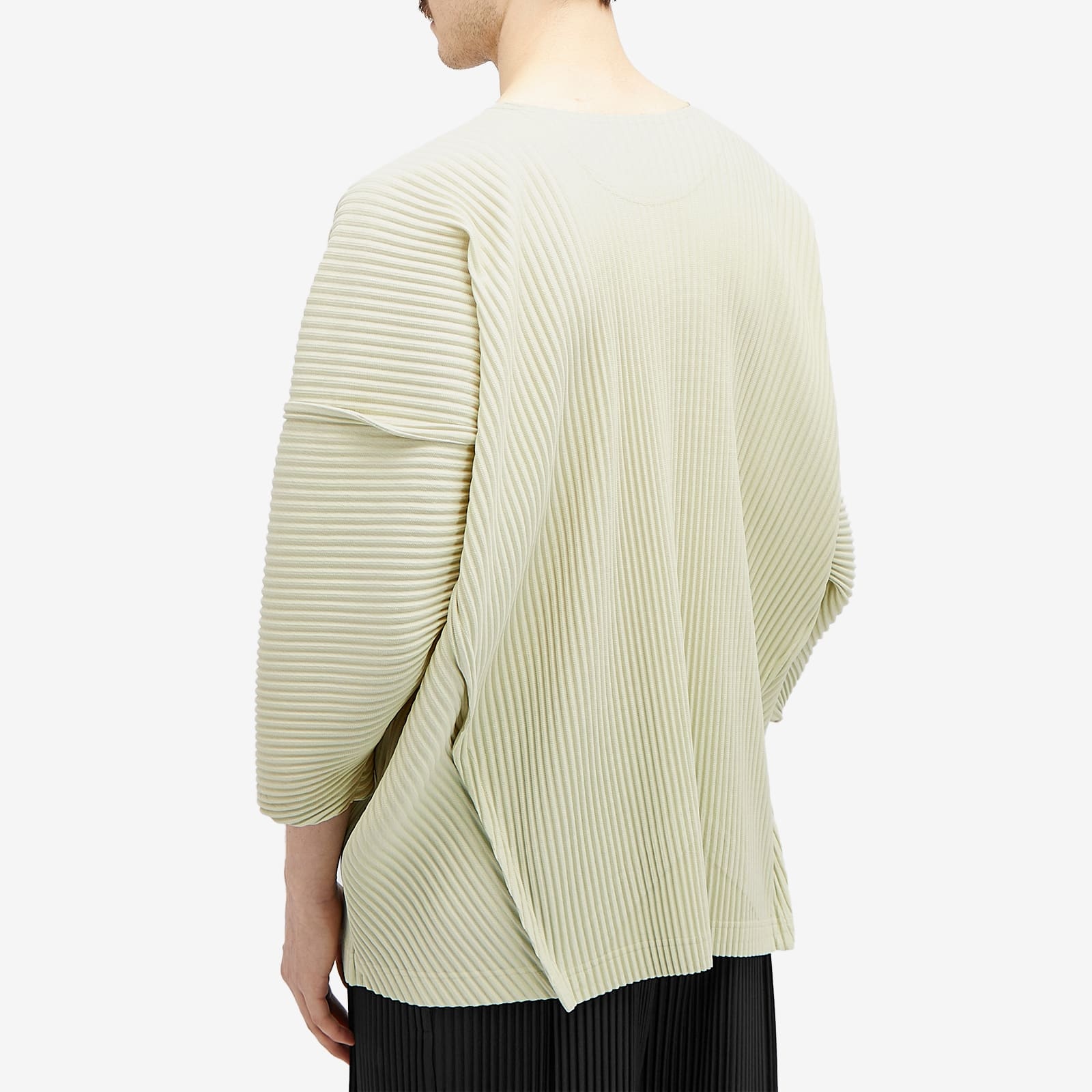 Homme Plissé Issey Miyake Pleated Long Sleeve T-Shirt - 3