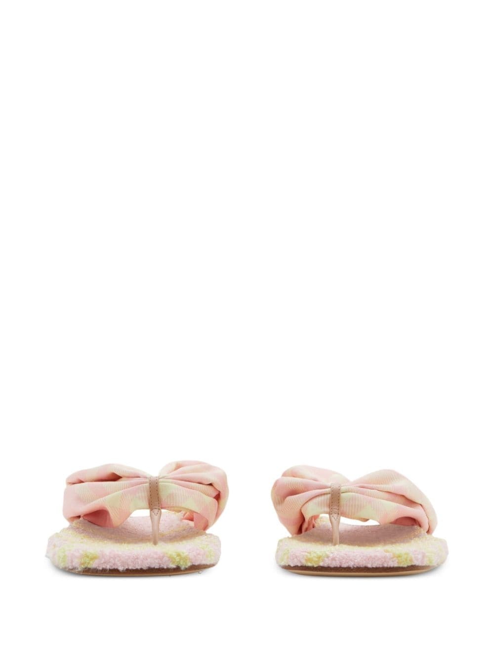 check open-toe flat sandals - 3