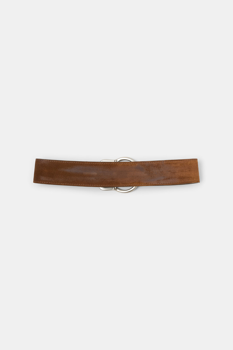 SUEDE SENSATION 6cm waxed belt 6
