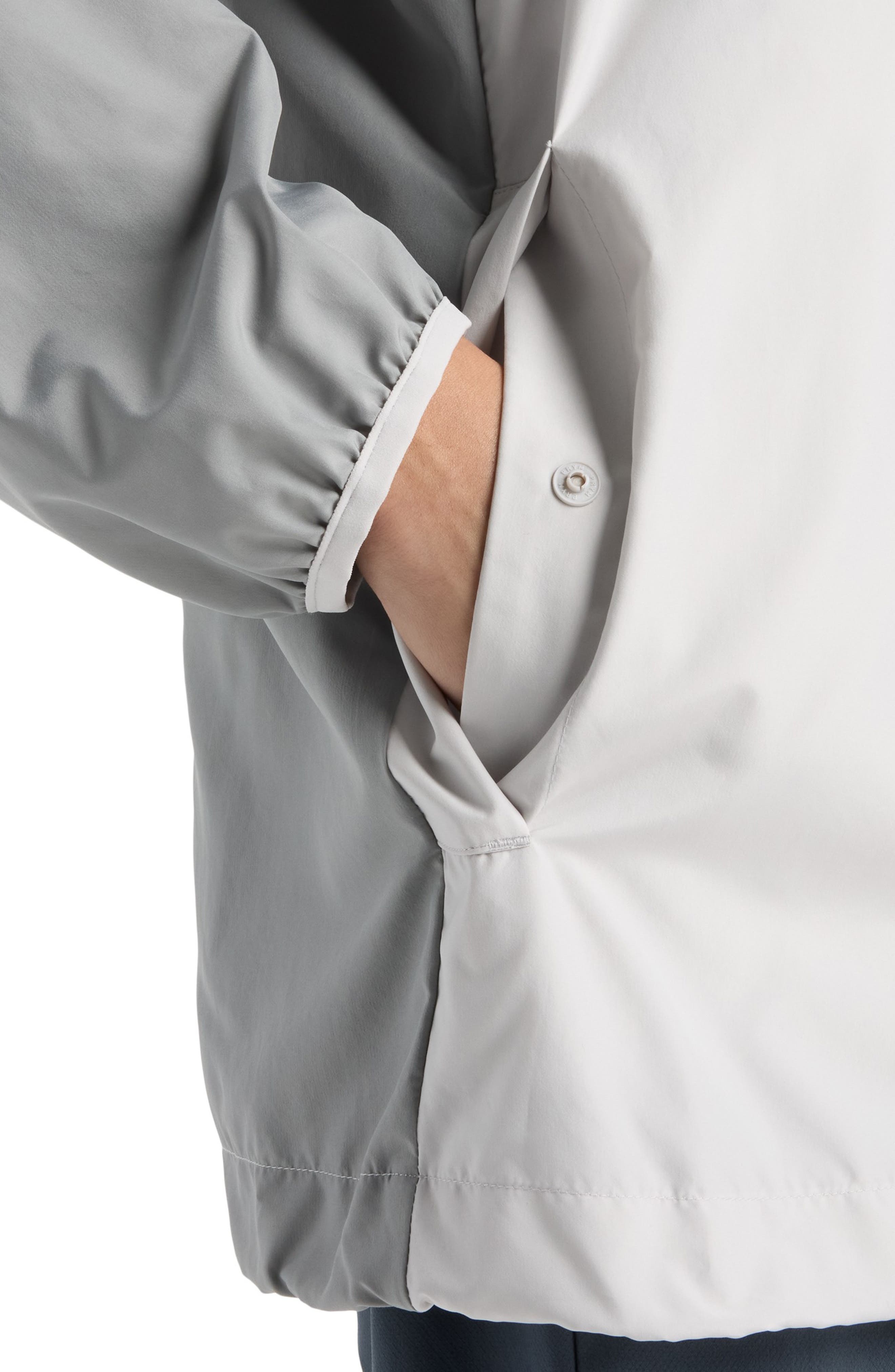 New Balance Athletics Packable Water Resistant Hooded Jacket in Slate Grey at Nordstrom - 9