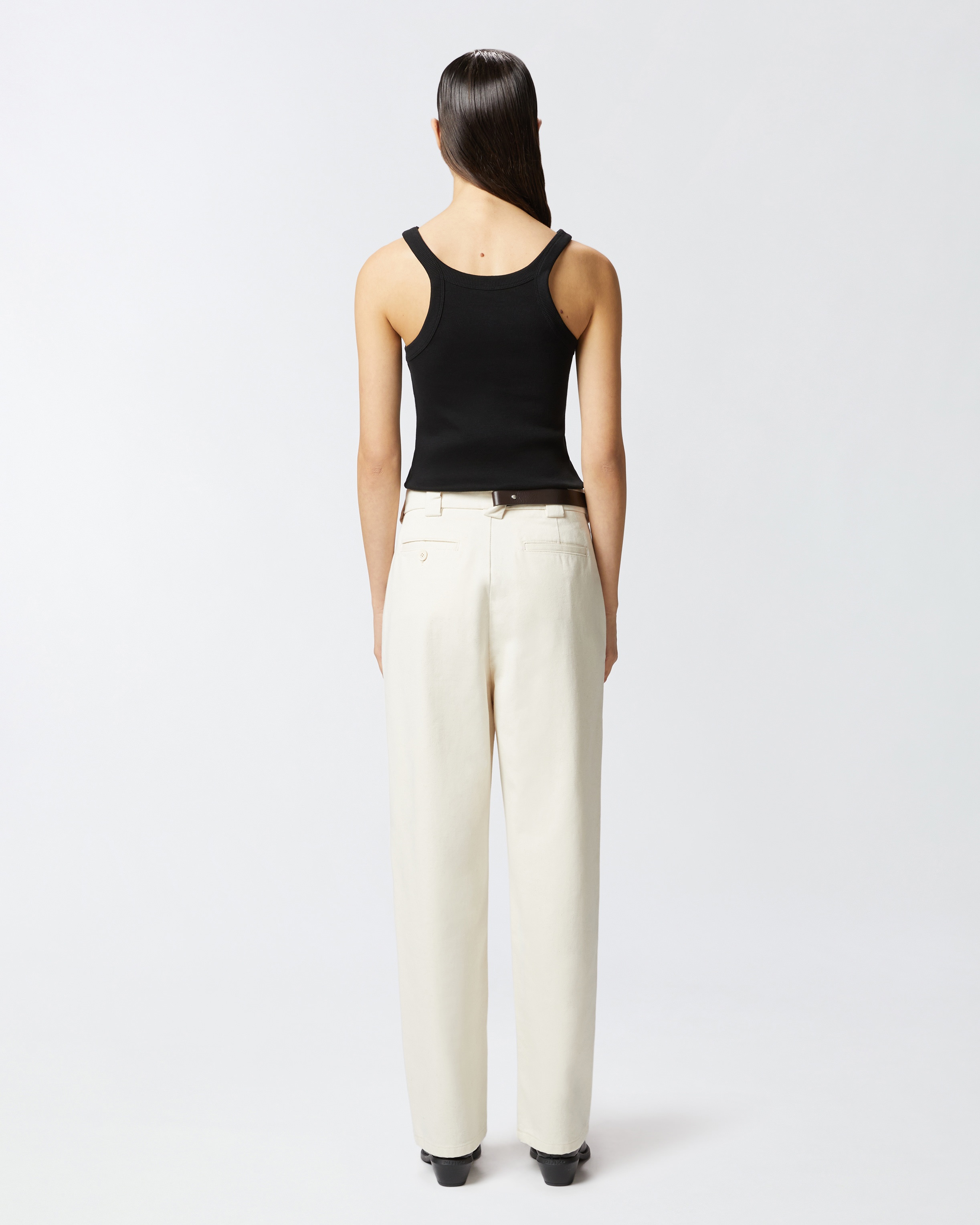 REIMAGINE BY PINKO X PATRICK MCDOWELL RIBBED VEST TOP WITH HORSE PRINT - 4