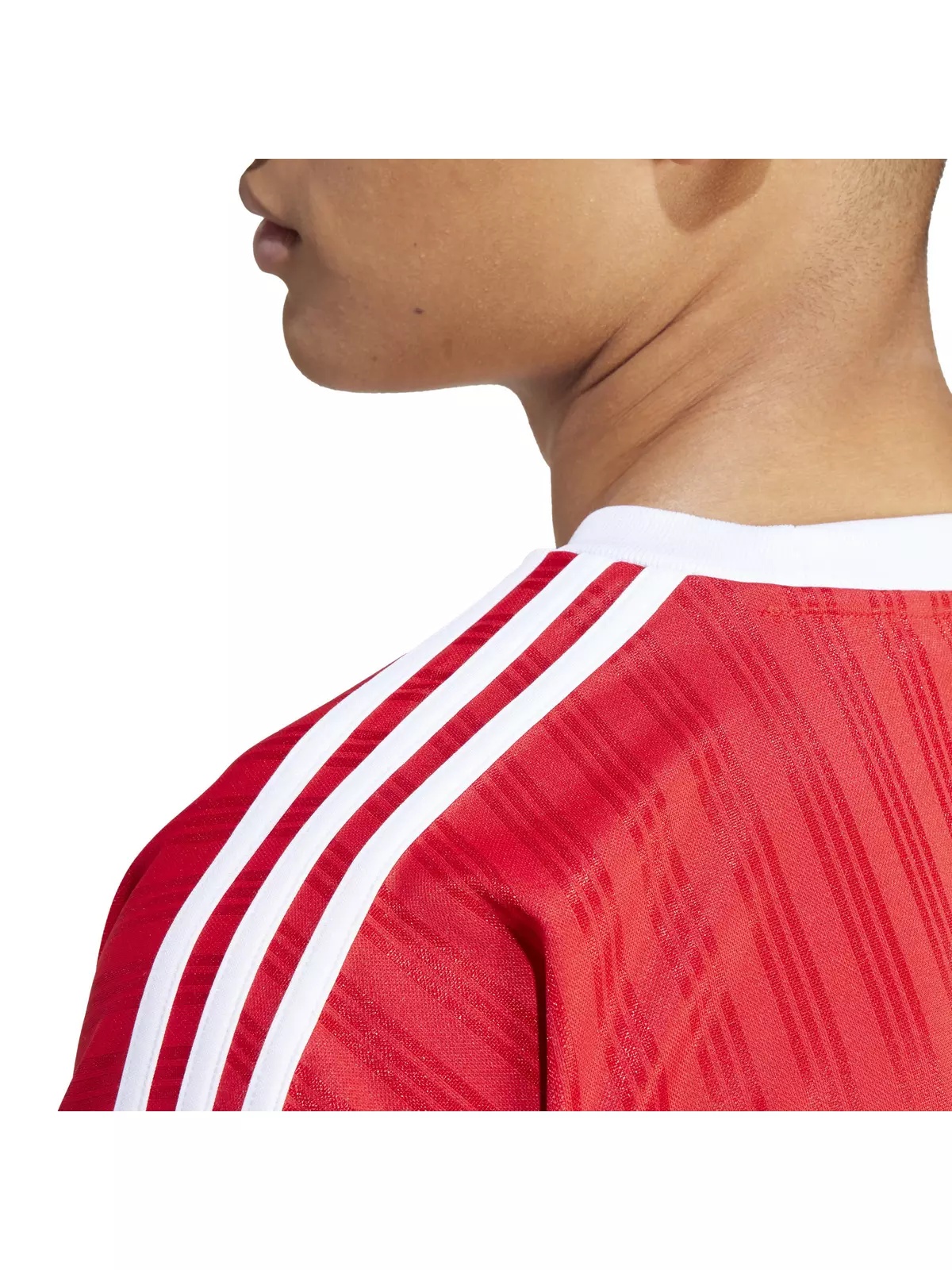 Men's Adicolor Poly Tee - Red - 6