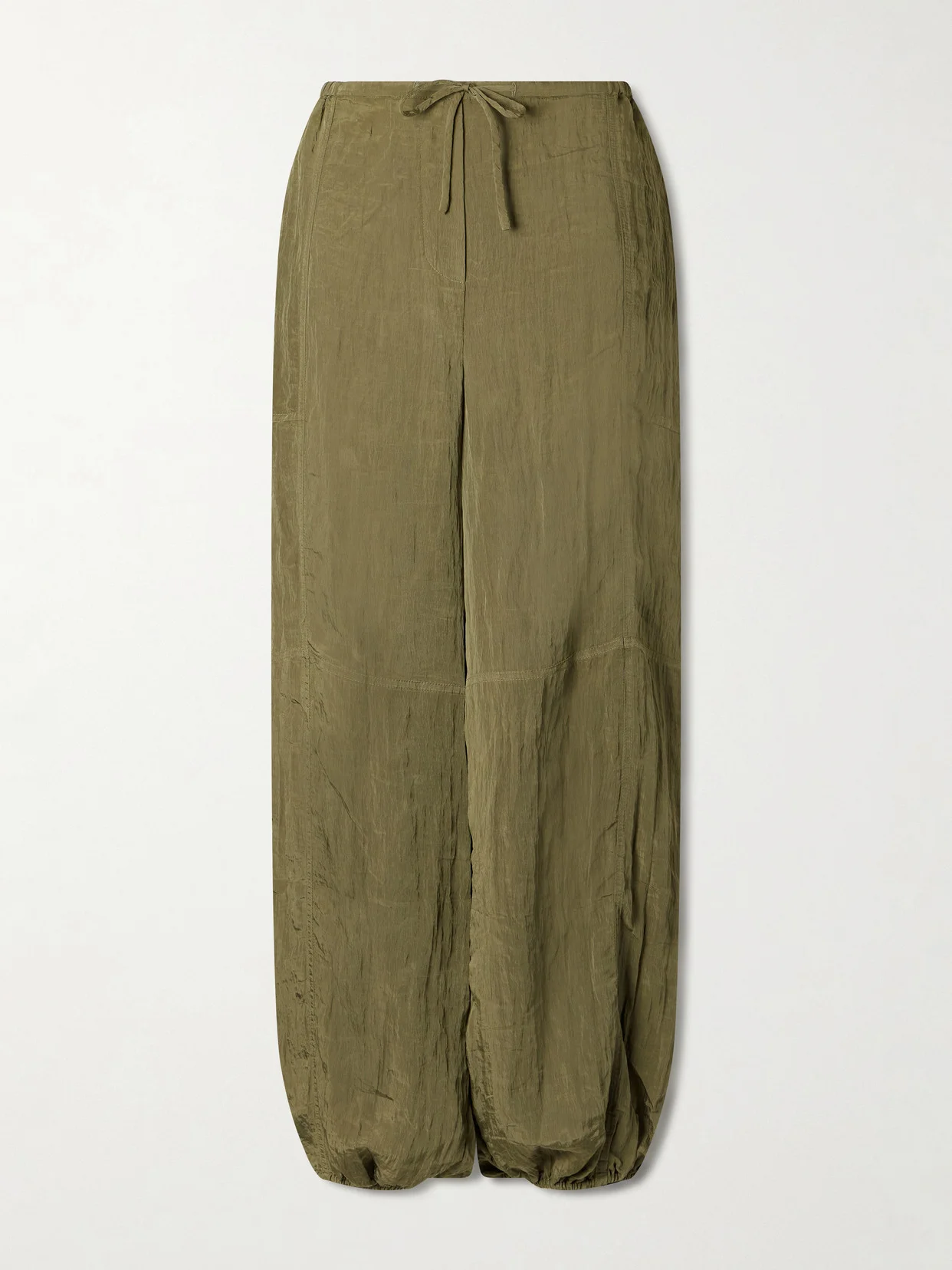 Freya Tapered Crepon Parachute Pants - 1