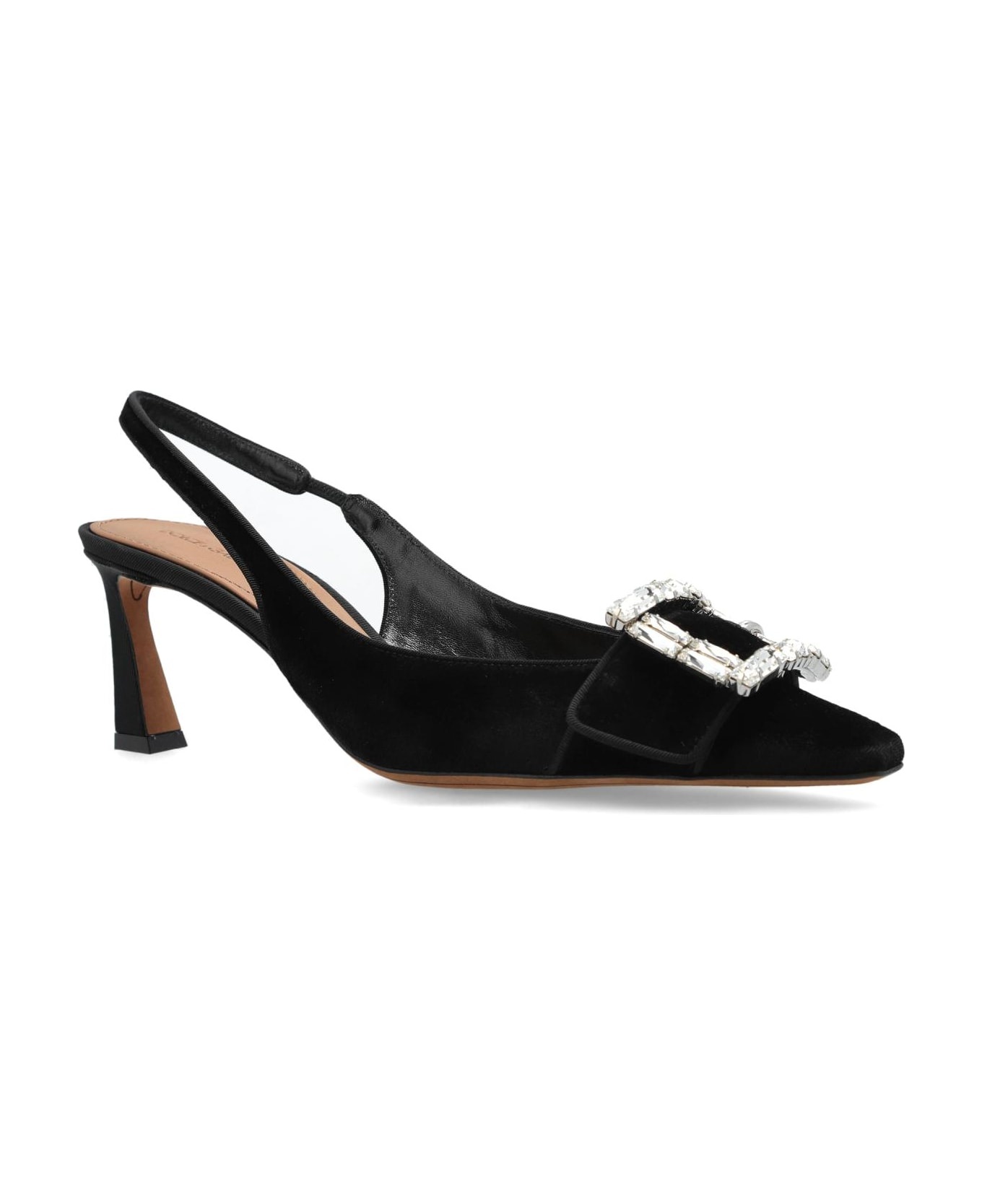 Dolce & Gabbana Velvet High-heeled Shoes - 4