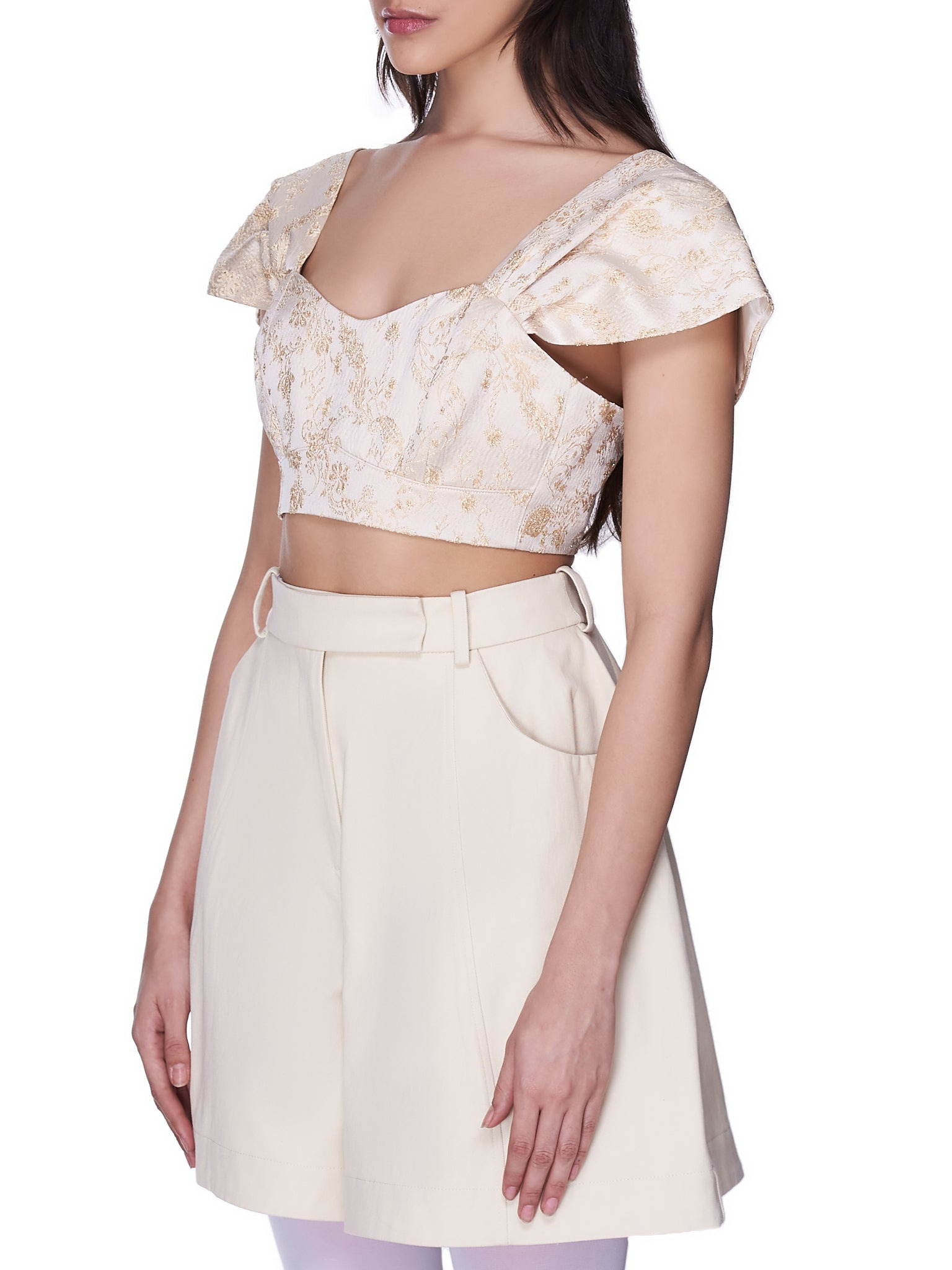 Bustier Cropped Top - 2
