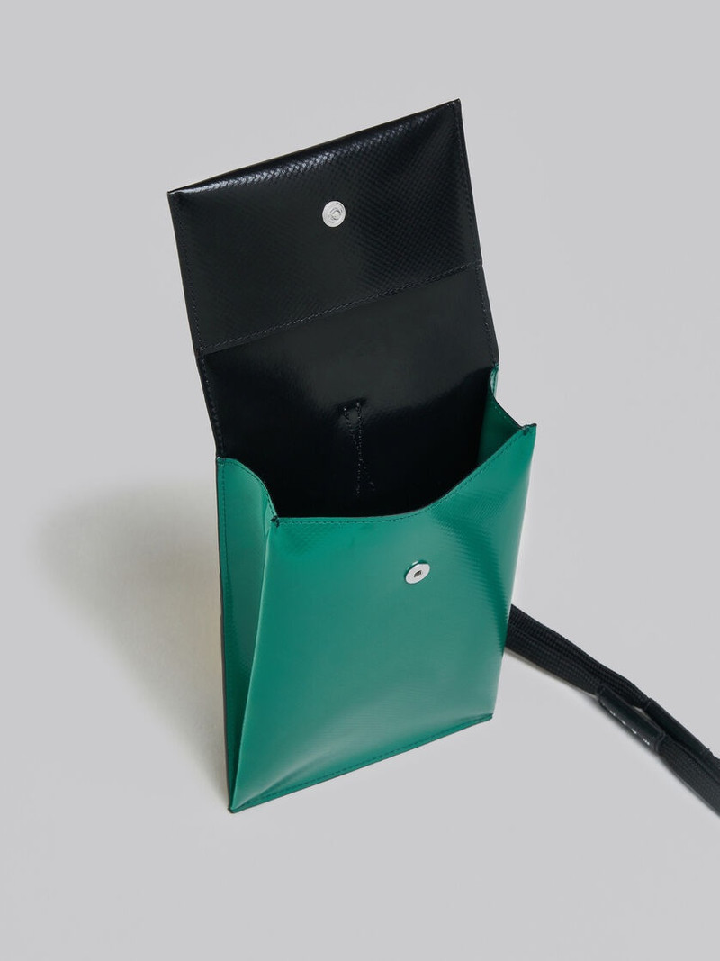 TRIBECA GREEN AND BLACK PHONE CASE 3