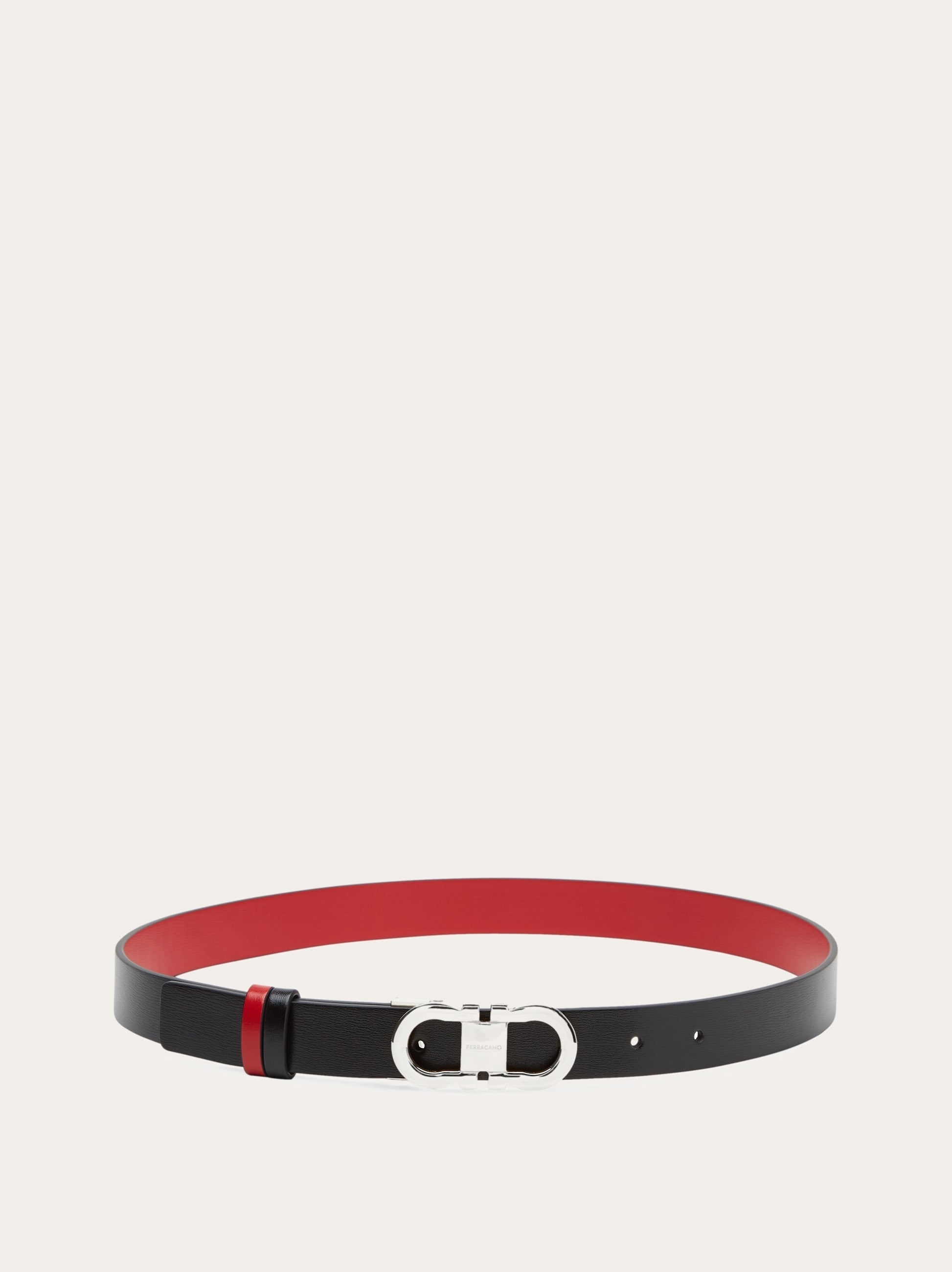 Adjustable and reversible Gancini belt - 3